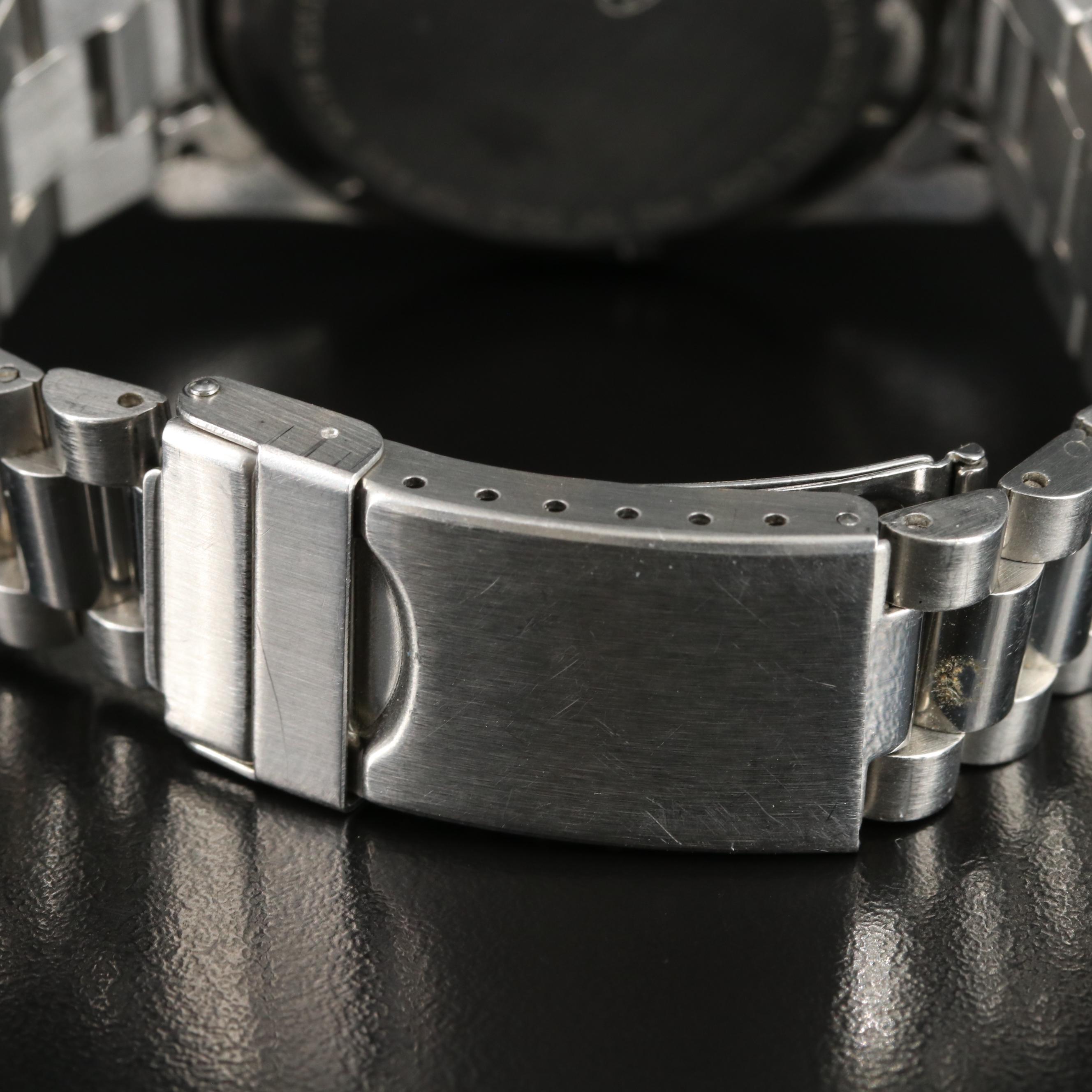 18K and Stainless Steel Chrysos Chronograph Quartz Watch