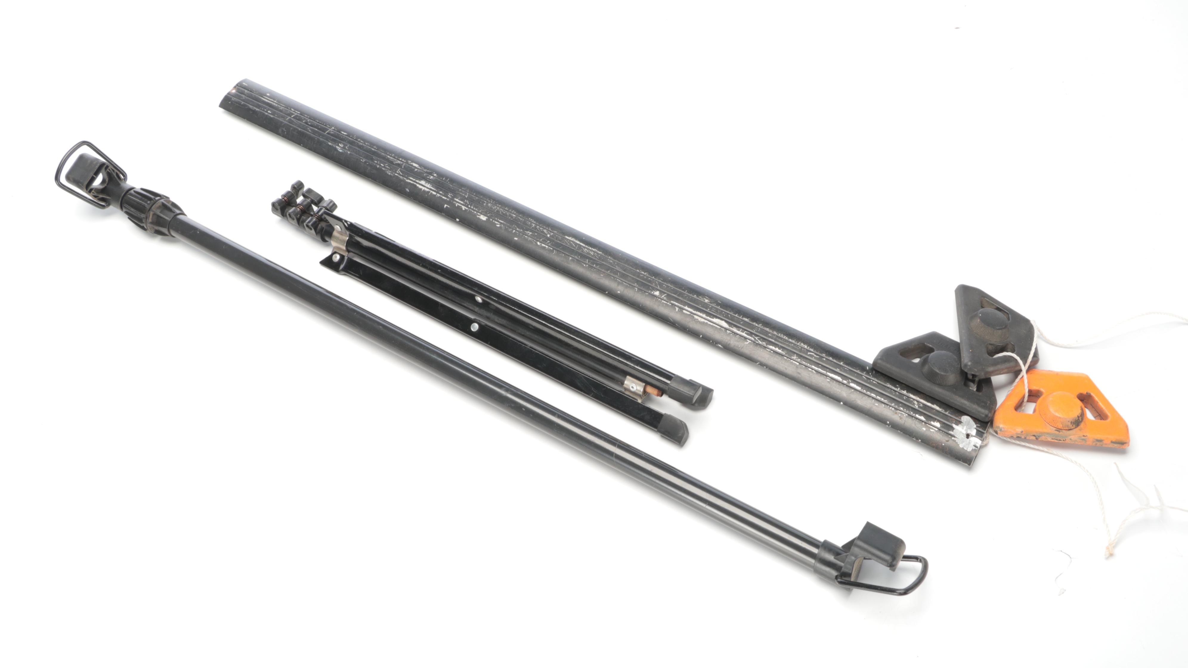 Jorgenson Miter Box, Stand, Corner Clamps and Shop Lights