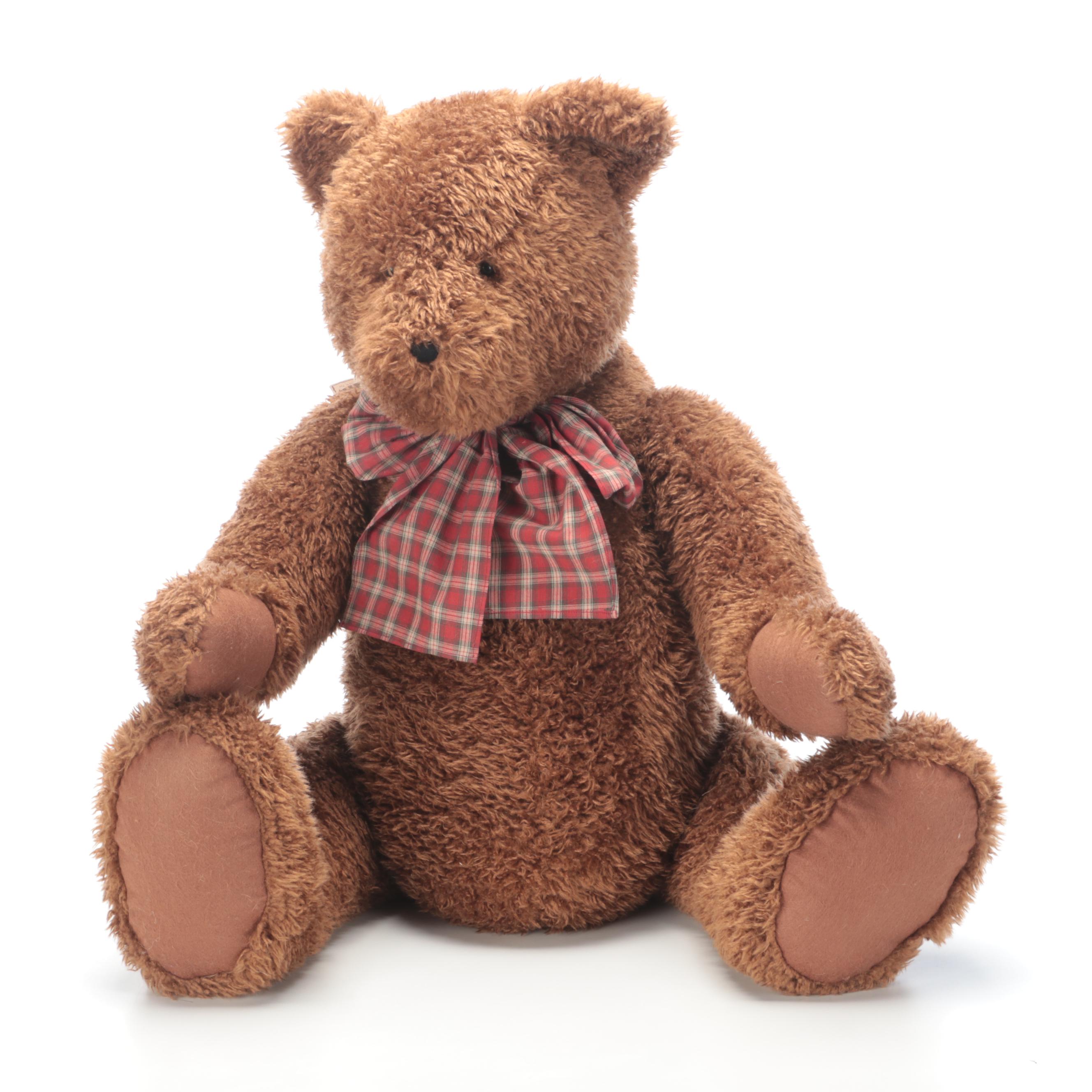 Boyds Bears Head Bean Collection "Herbert Harrison McBearsley" Teddy Bear