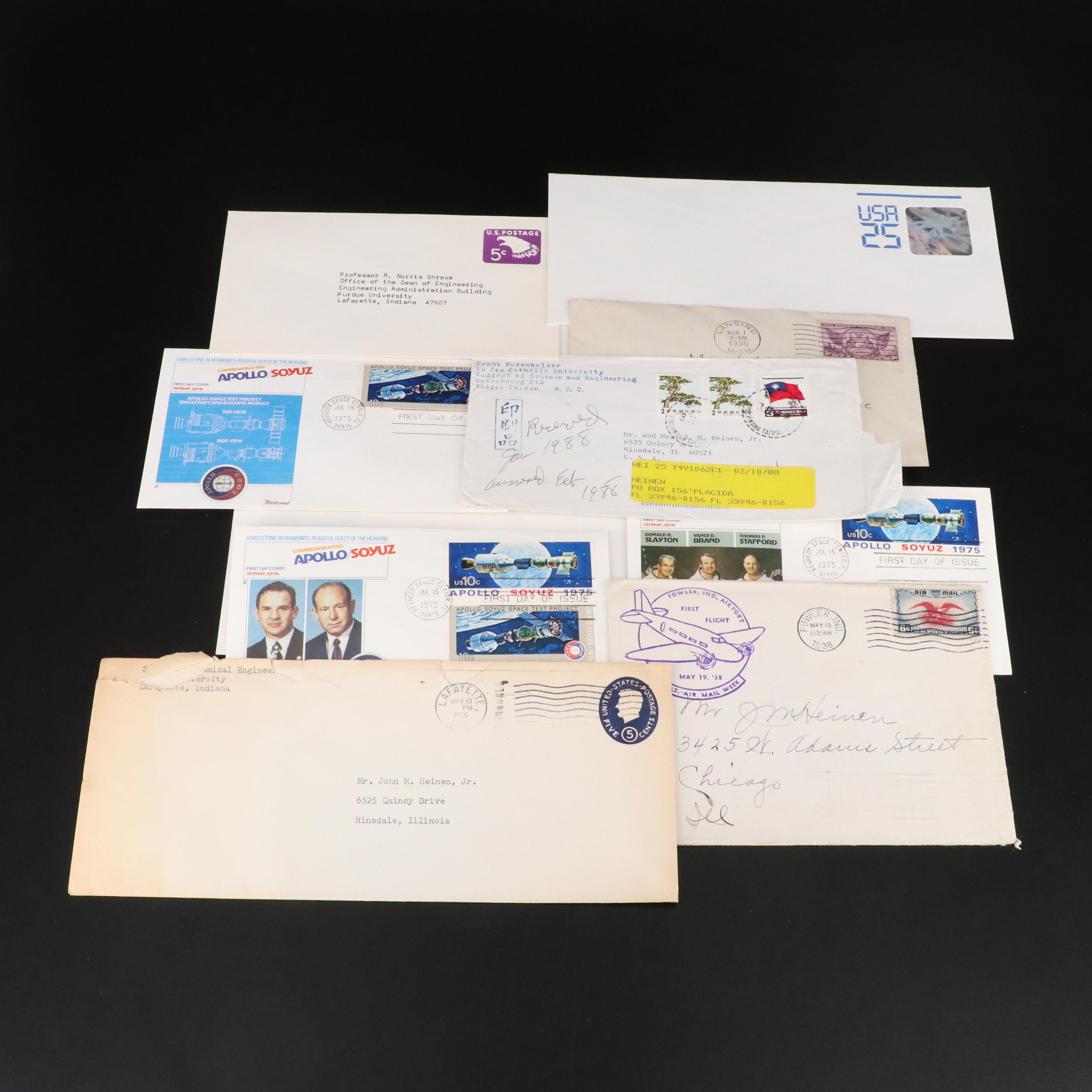 Apollo Soyuz Mission U.S. Postage Stamps and More