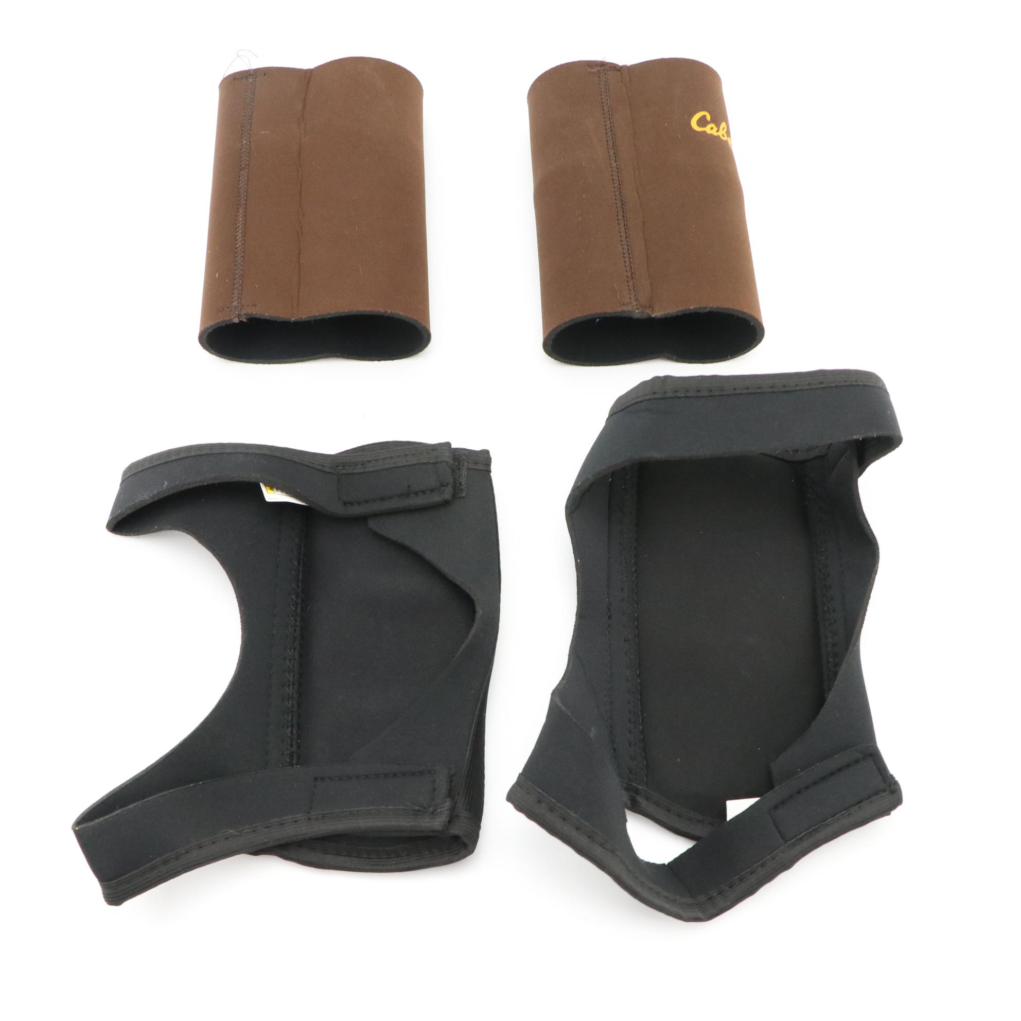 Men's Hot Shot Black Neoprene Gloves, Fishing Hat & More Neoprene Fishing Gear