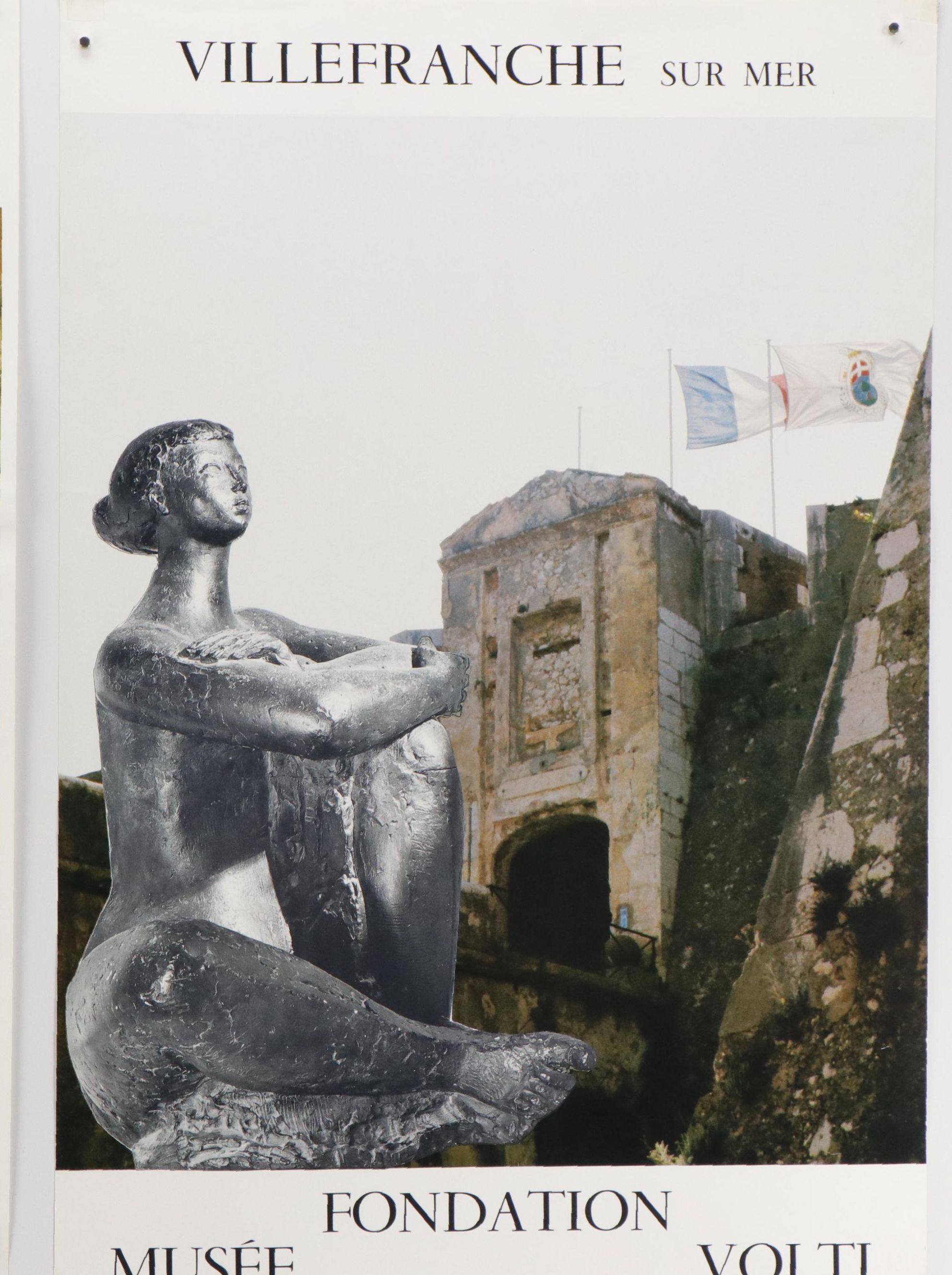 Paul Collomb Lithograph Exhibition Poster, More