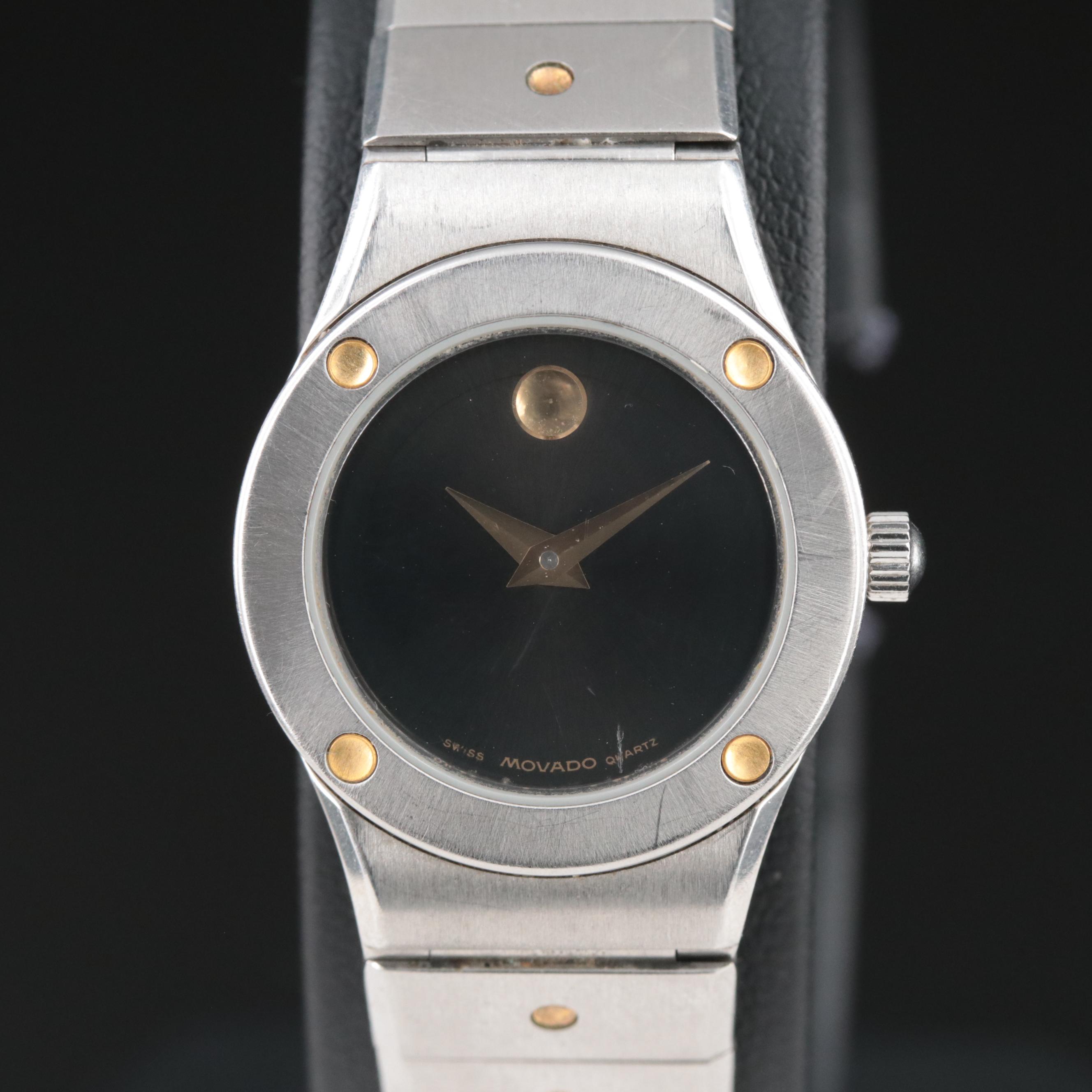 Movado Museum Classic Stainless Steel Quartz Watch