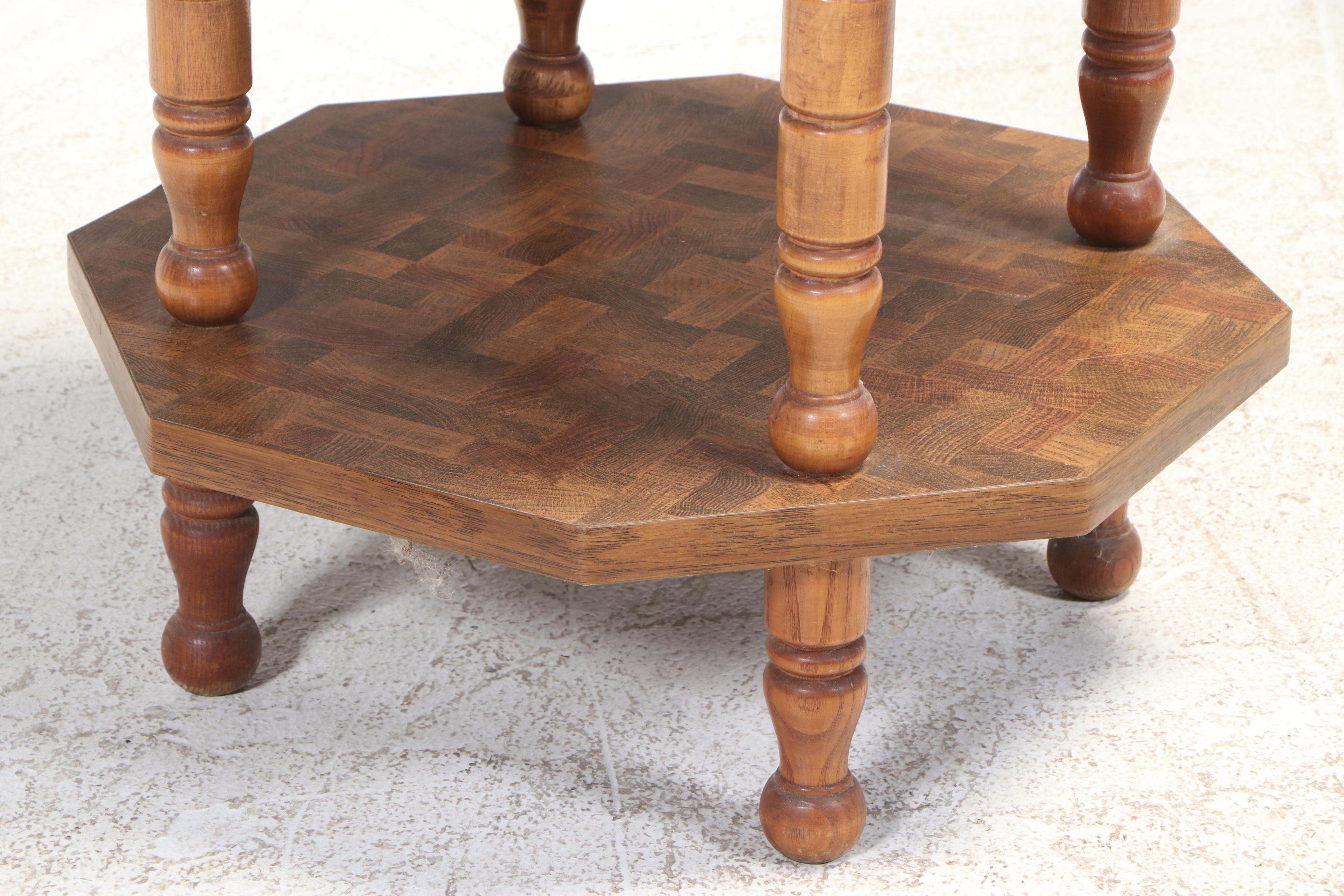 Universal Furniture Modernist Side Chair Plus Laminate Top Side Table