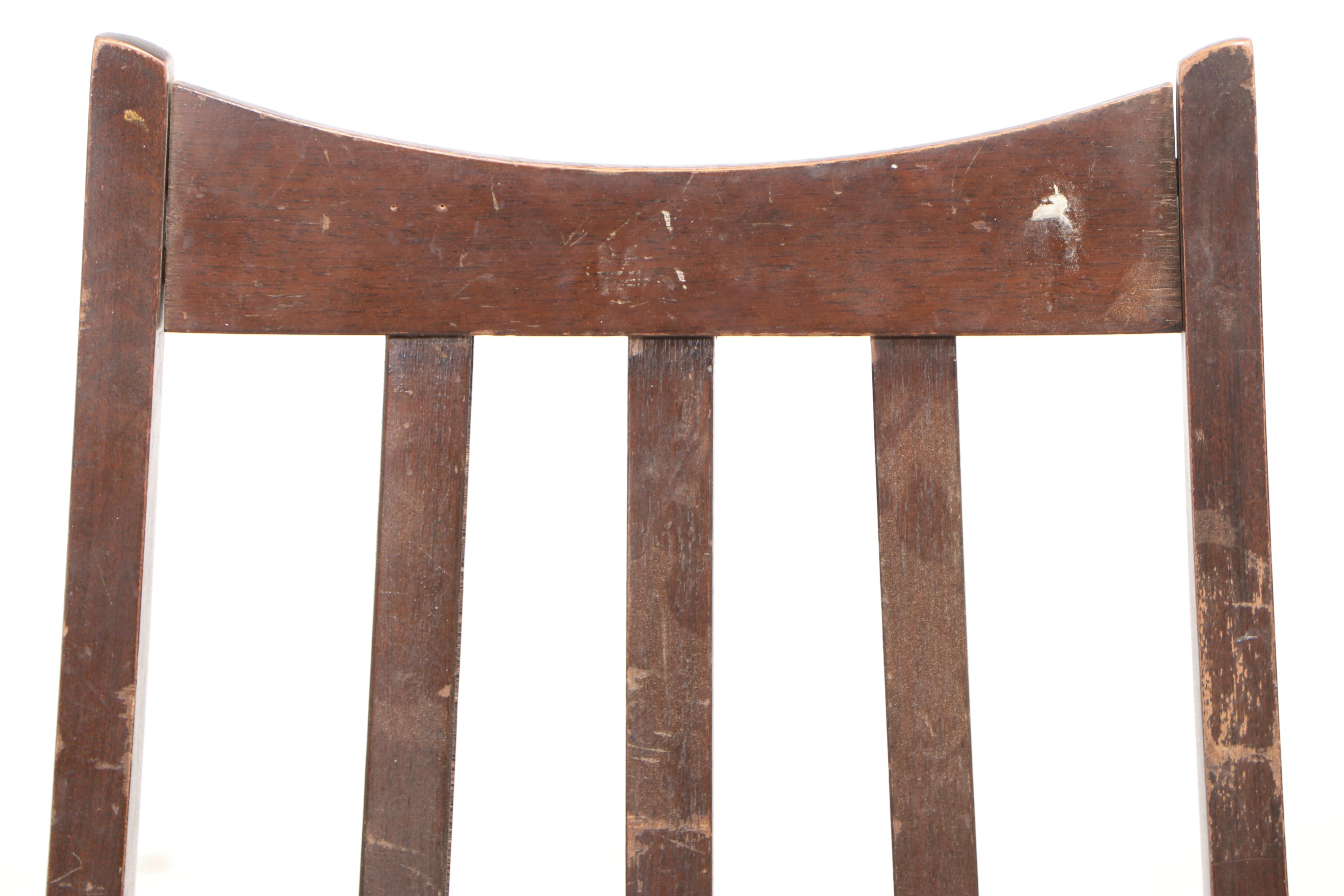 Universal Furniture Modernist Side Chair Plus Laminate Top Side Table