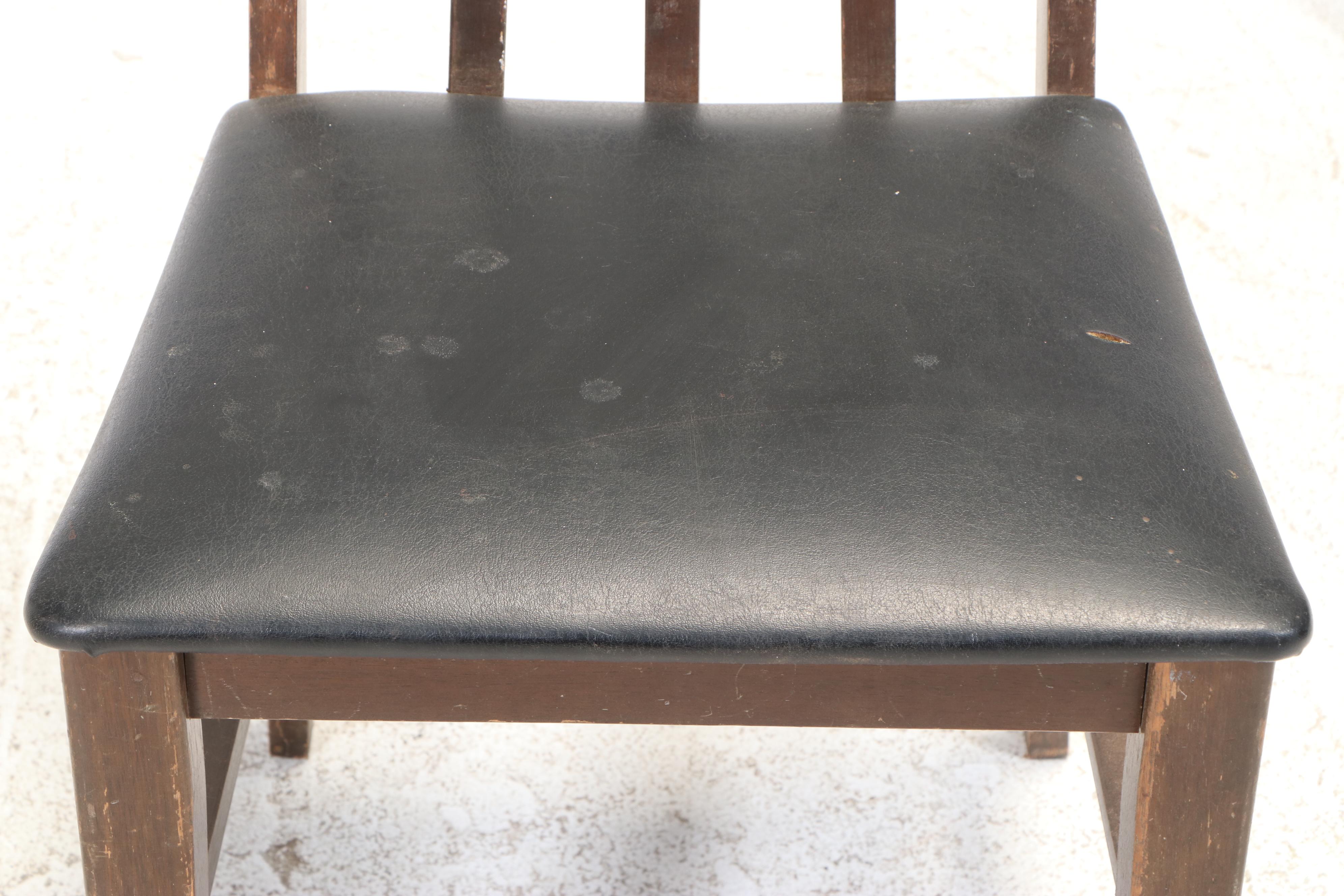 Universal Furniture Modernist Side Chair Plus Laminate Top Side Table