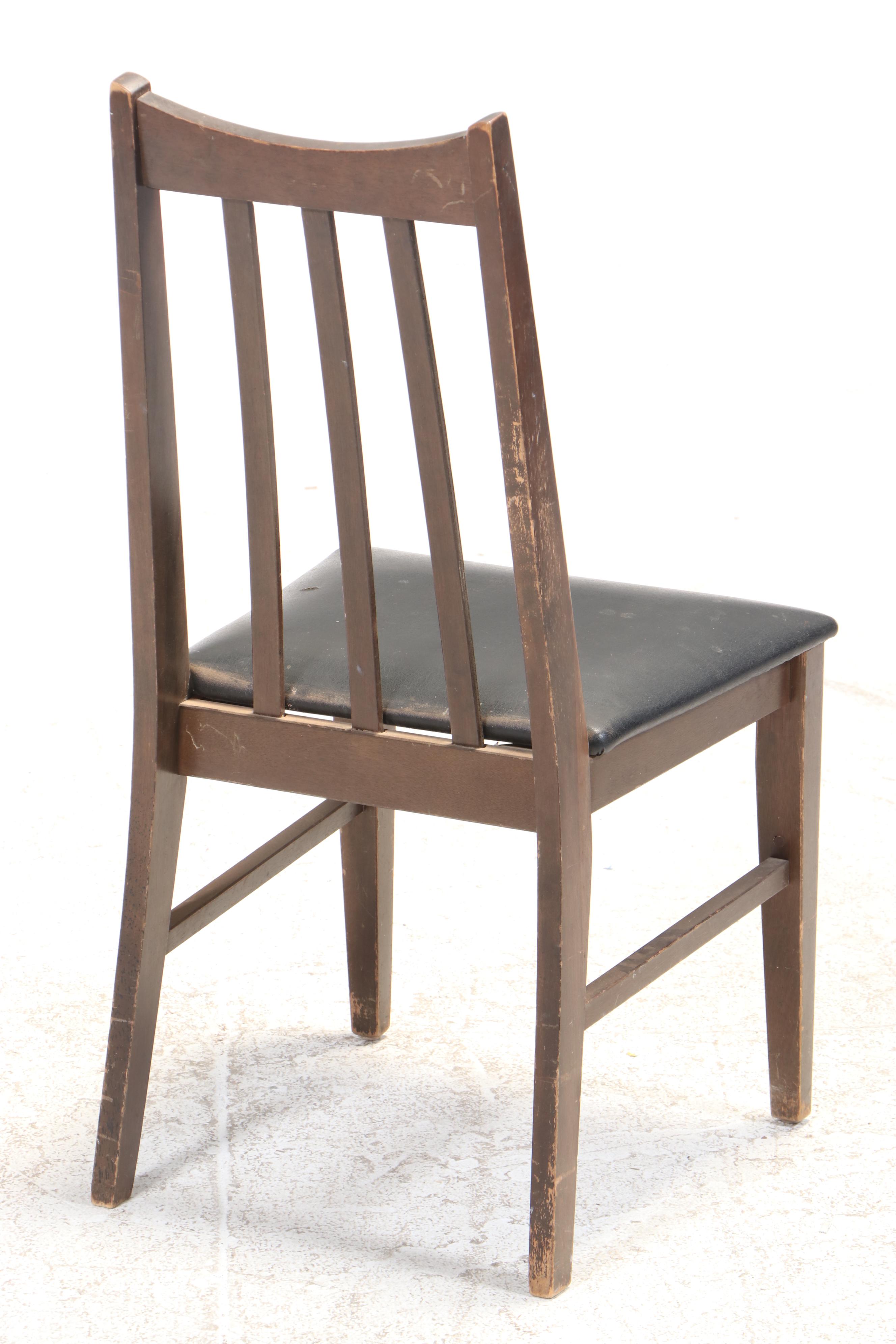 Universal Furniture Modernist Side Chair Plus Laminate Top Side Table