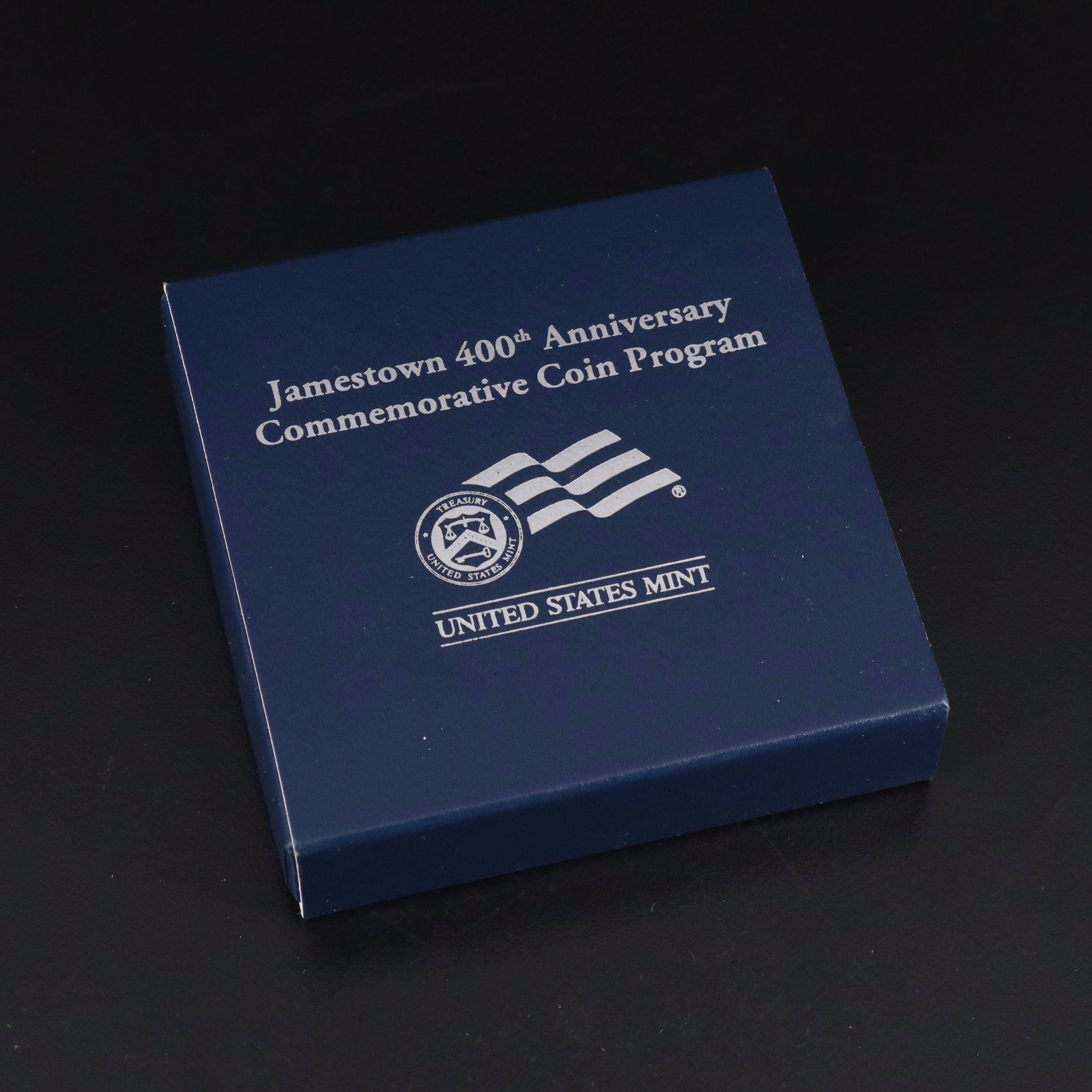 Three Modern Commemorative Proof Silver Dollars