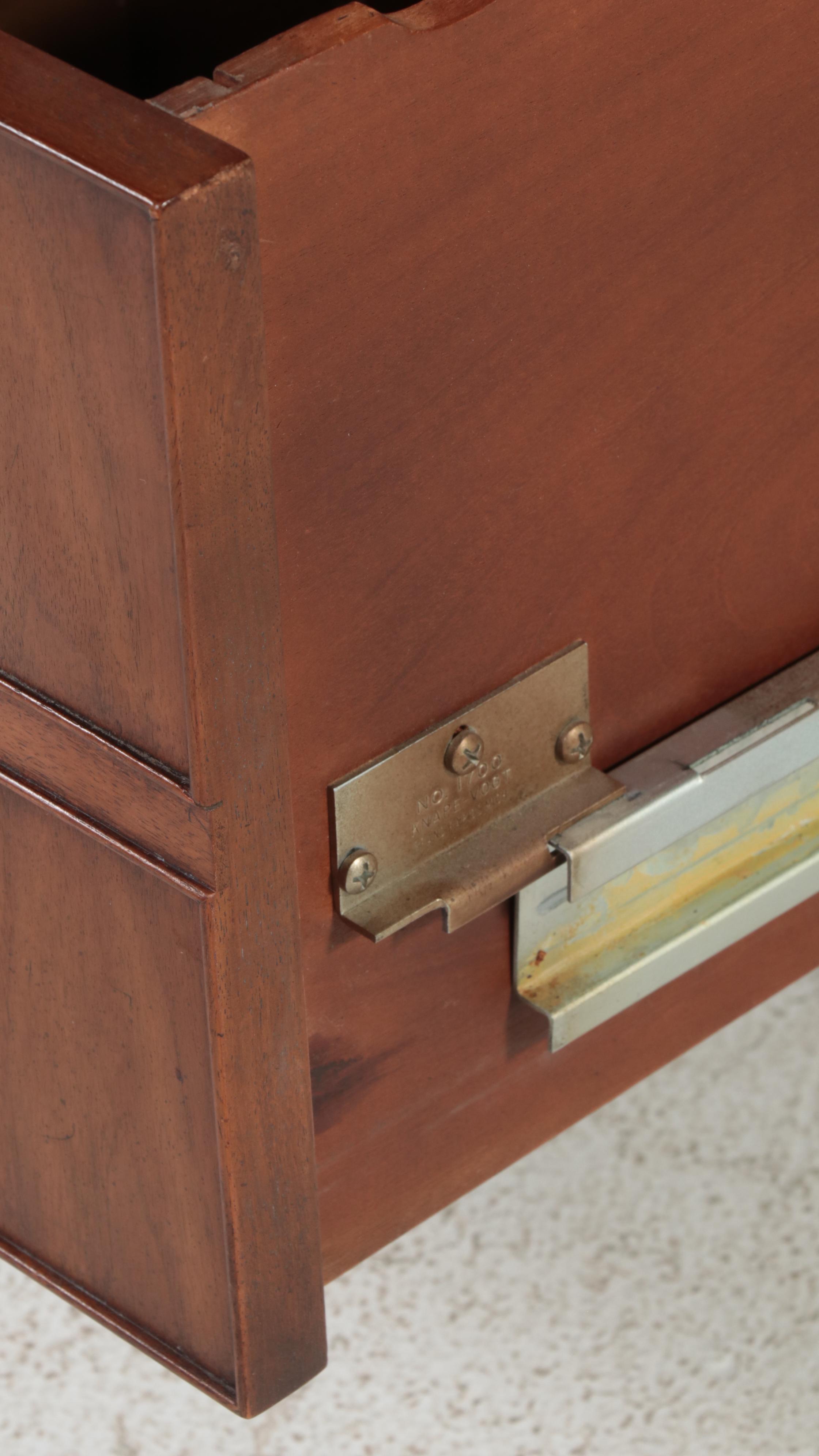 Drexel Enterprises Directoire Style Mahogany Desk with Farifield Executive Chair