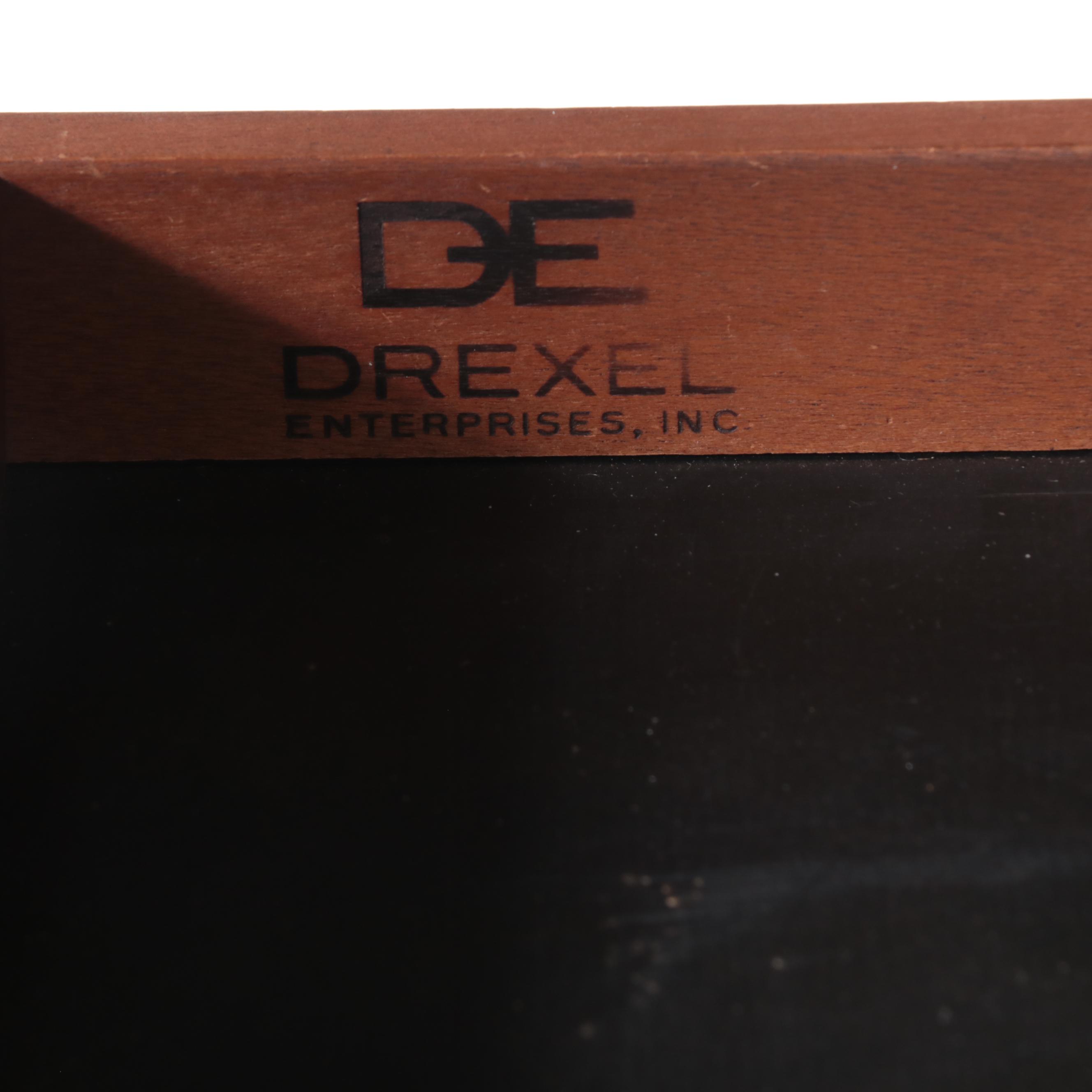 Drexel Enterprises Directoire Style Mahogany Desk with Farifield Executive Chair