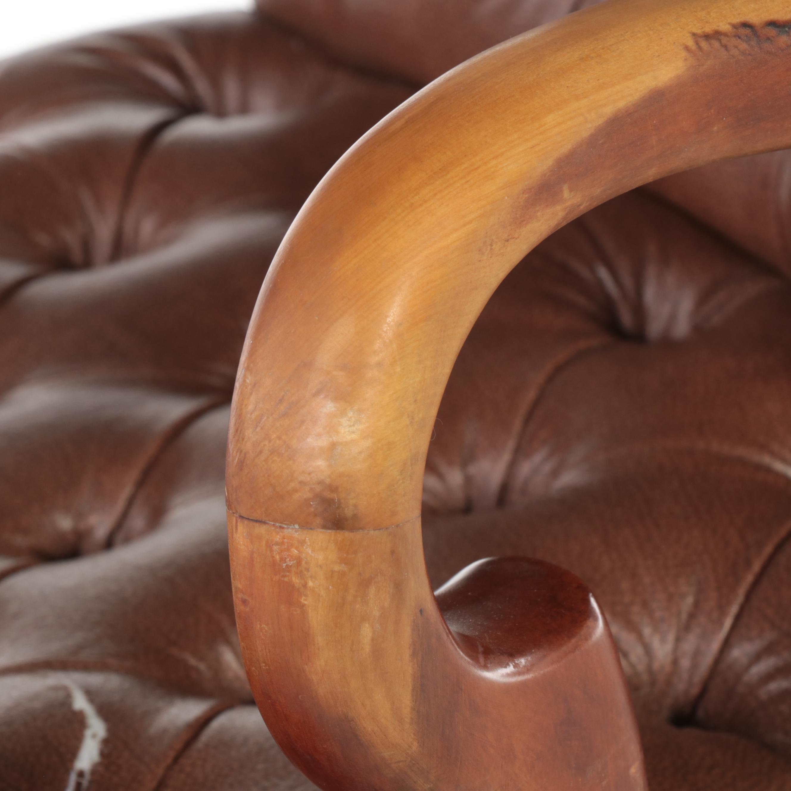 Drexel Enterprises Directoire Style Mahogany Desk with Farifield Executive Chair