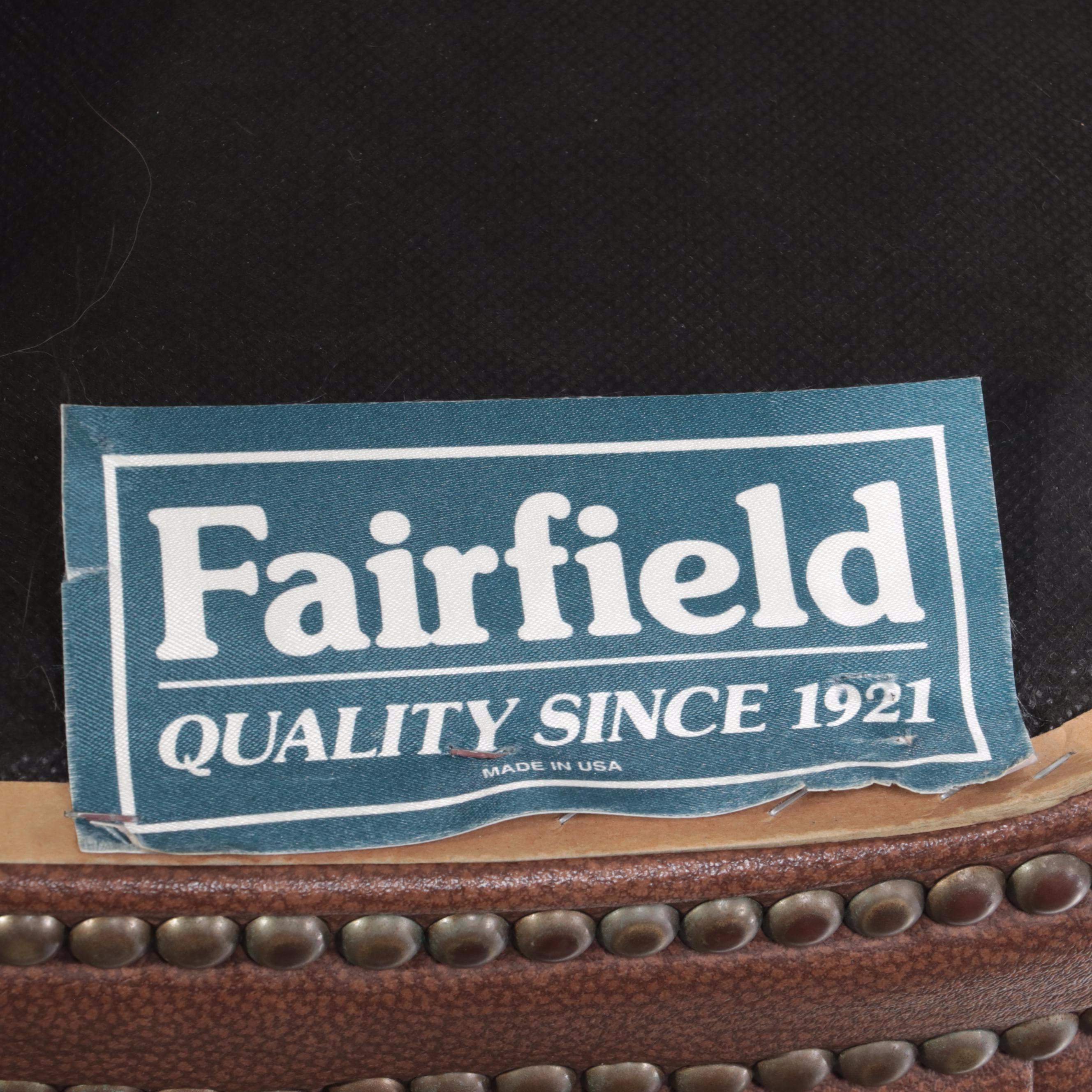 Drexel Enterprises Directoire Style Mahogany Desk with Farifield Executive Chair