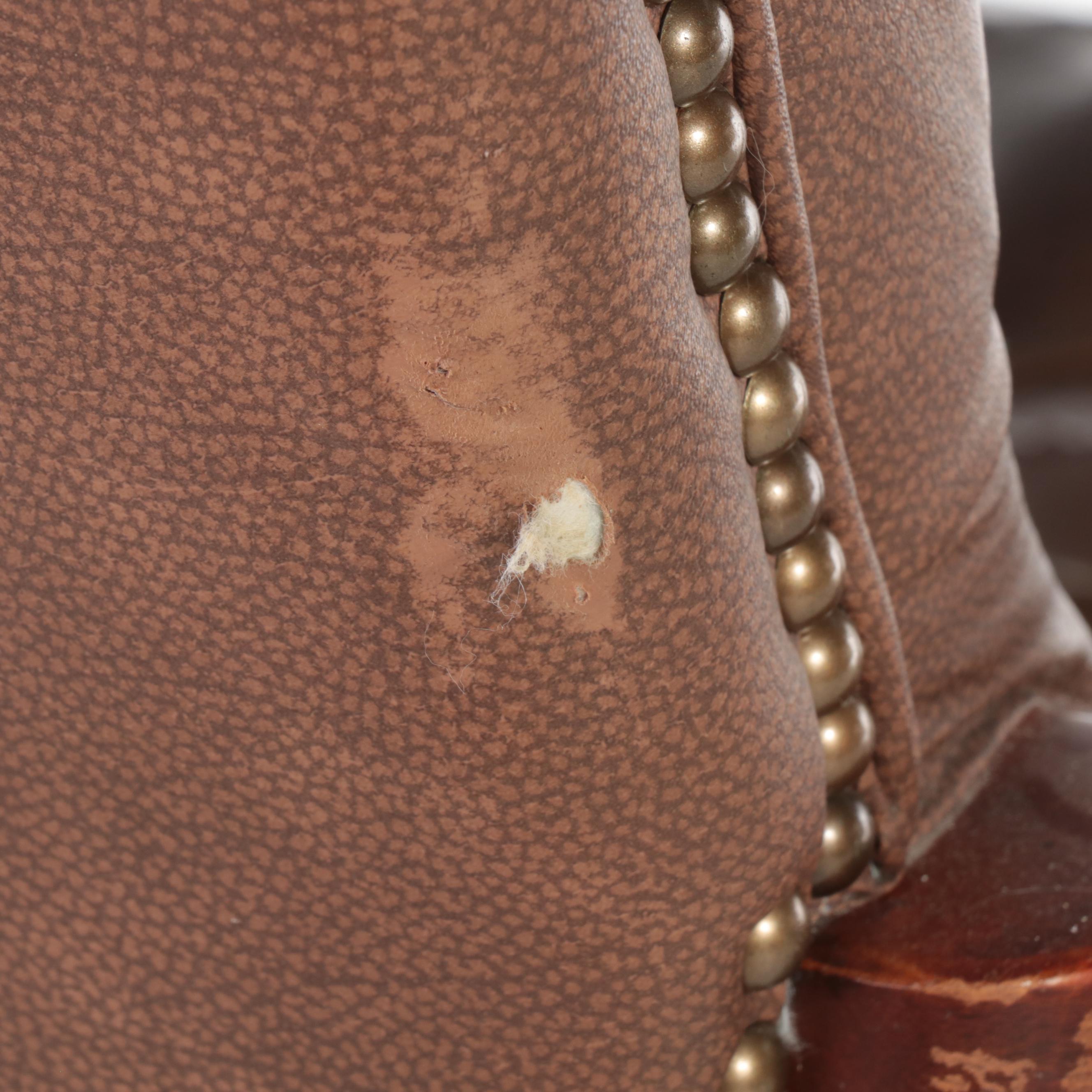 Drexel Enterprises Directoire Style Mahogany Desk with Farifield Executive Chair