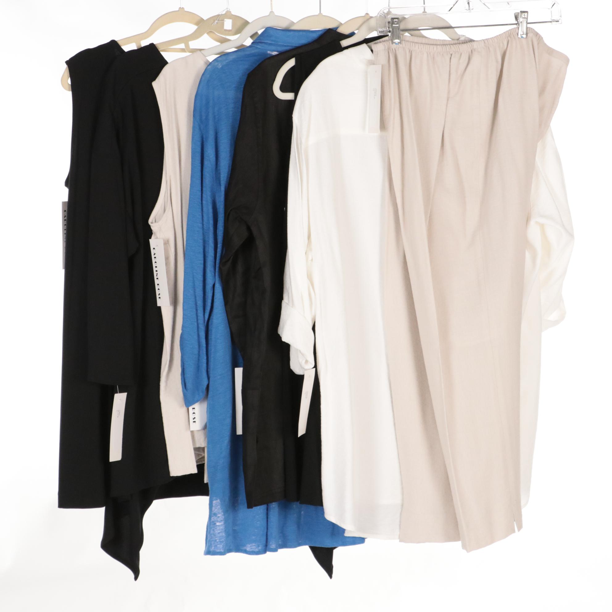 Caroline Rose Sleeveless and Long Sleeve Blouses, Pants Set & More