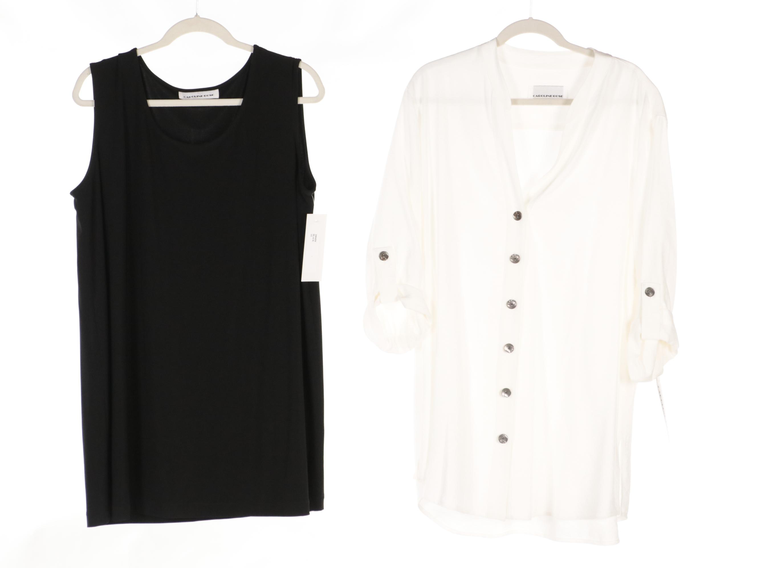 Caroline Rose Sleeveless and Long Sleeve Blouses, Pants Set & More