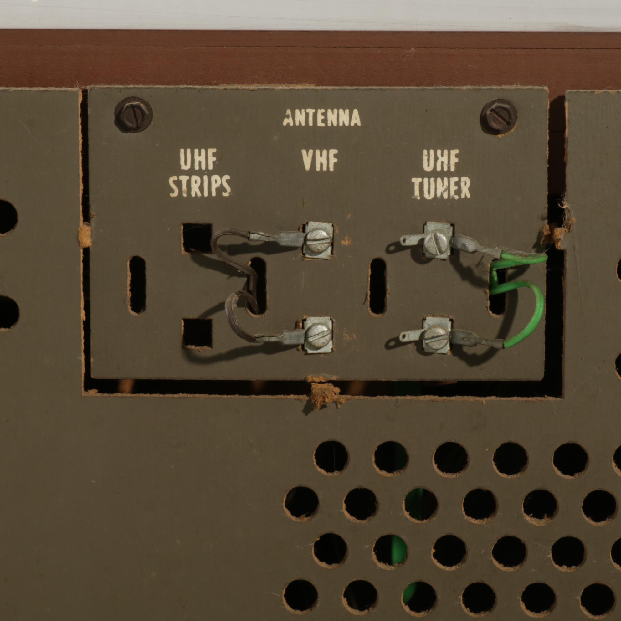 Zenith "Service Saver" All Channel Color Television, 1960s