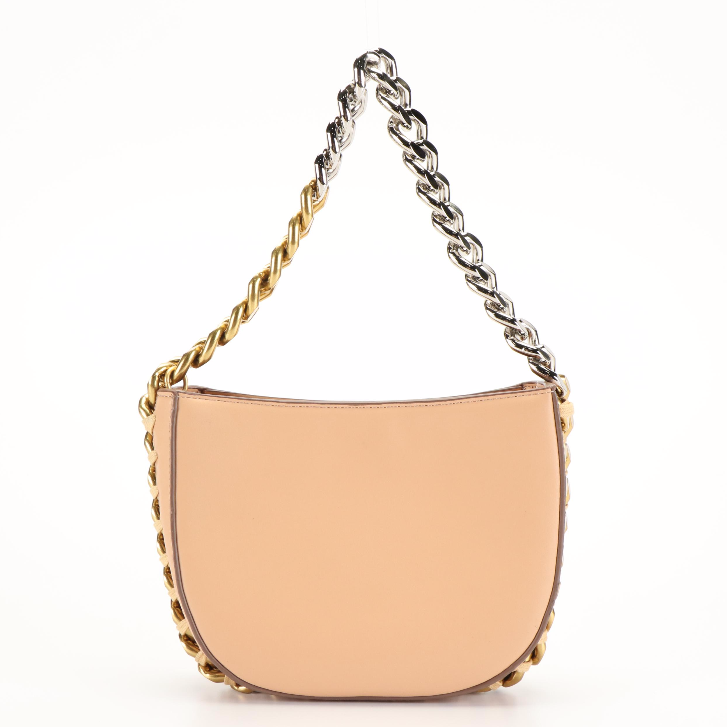 Stella McCartney Frayme Shoulder Bag in Leather