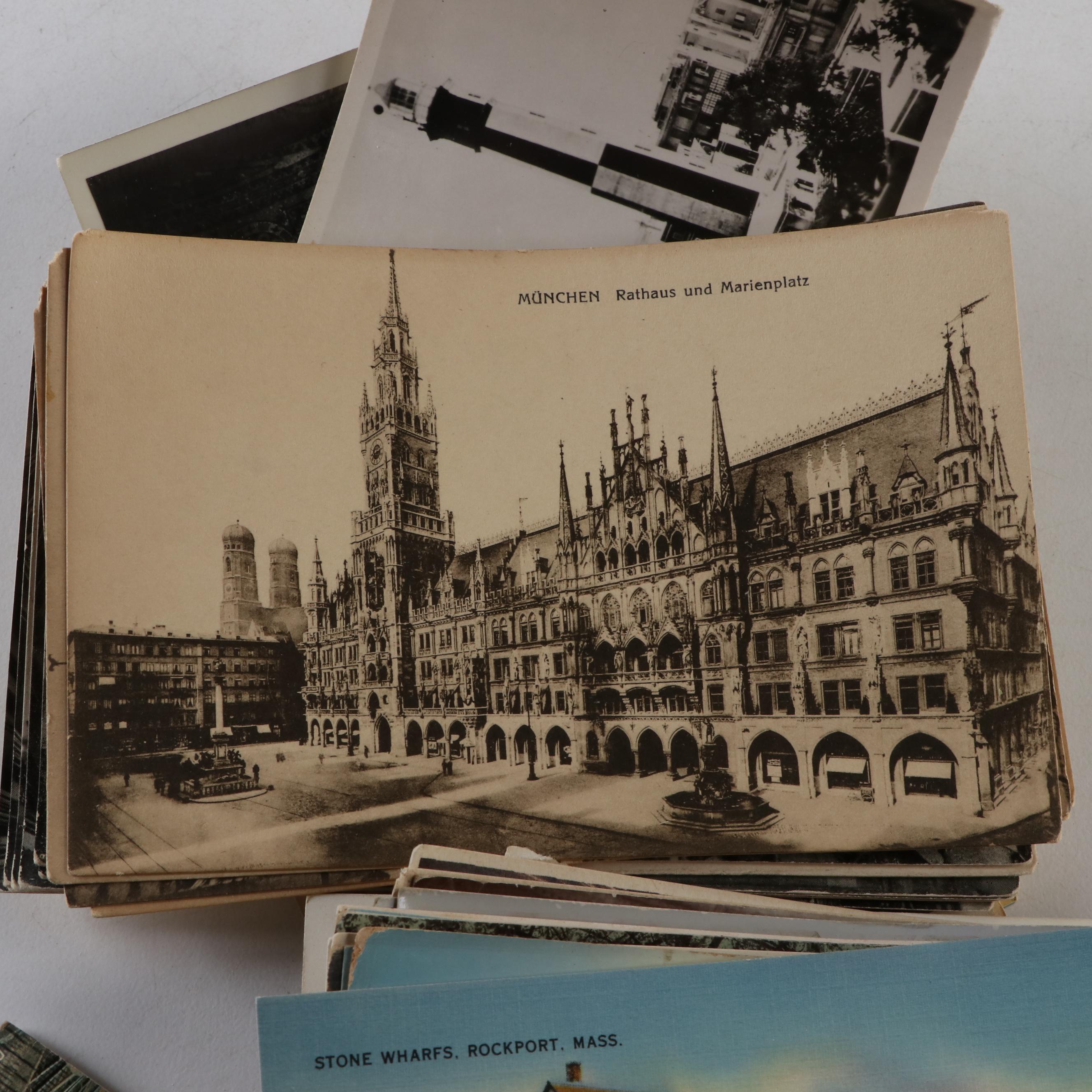 North Carolina, California, Virginia and Other Souvenir Postcards