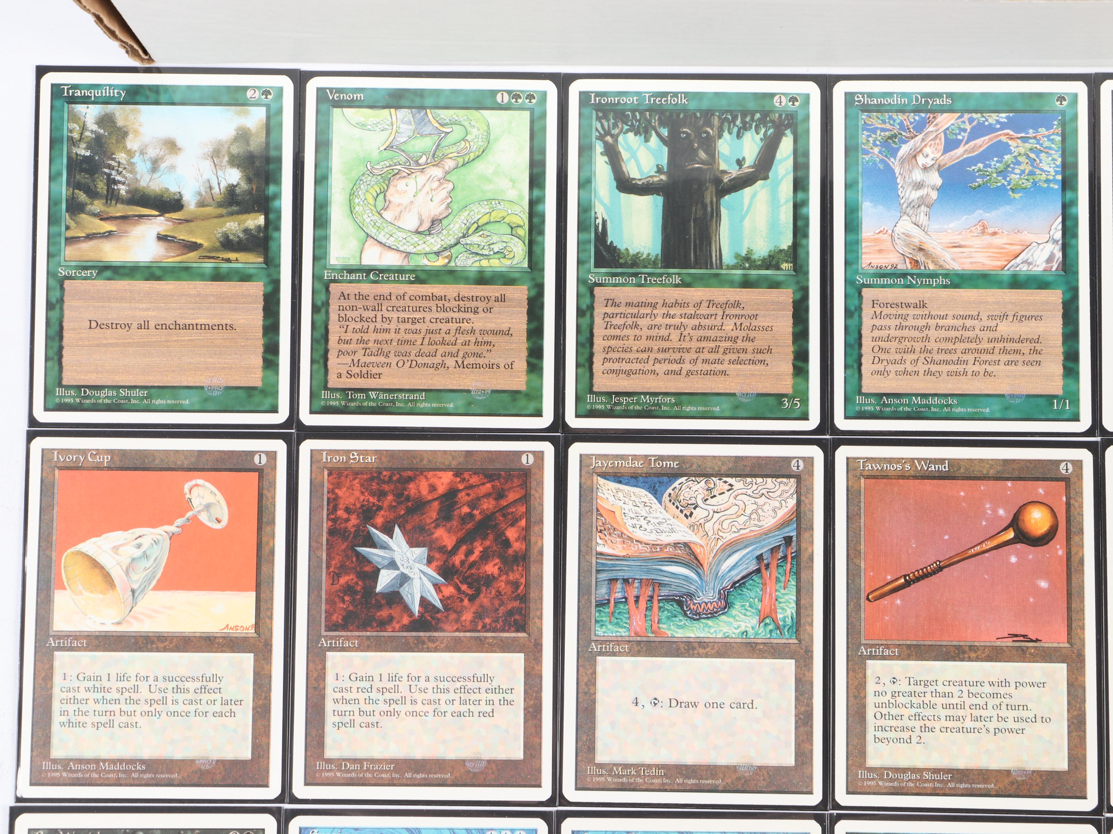 Magic: The Gathering Trading Cards with Storage Boxes, 1990s–2020s