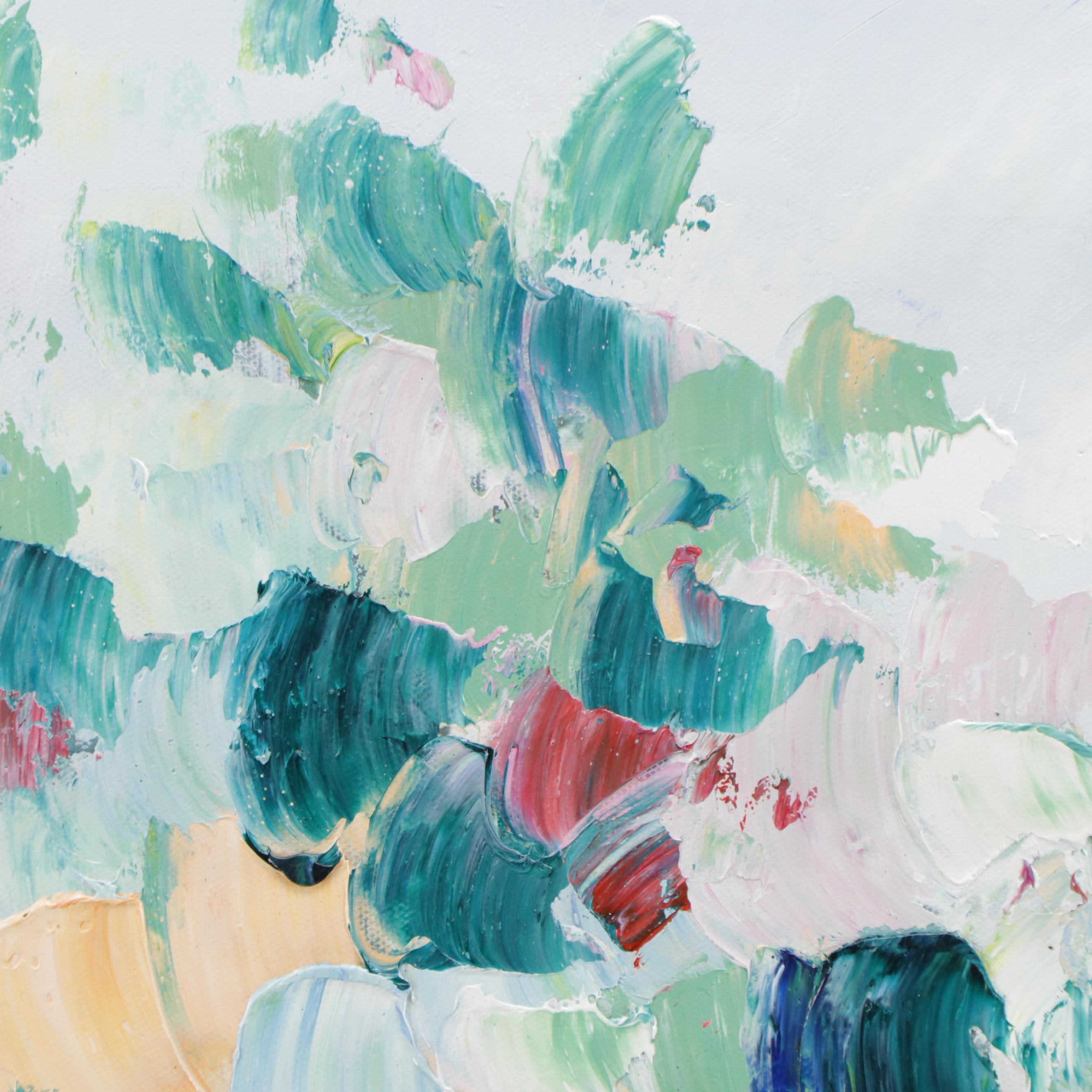 Bing Abstract Oil Painting, 21st Century