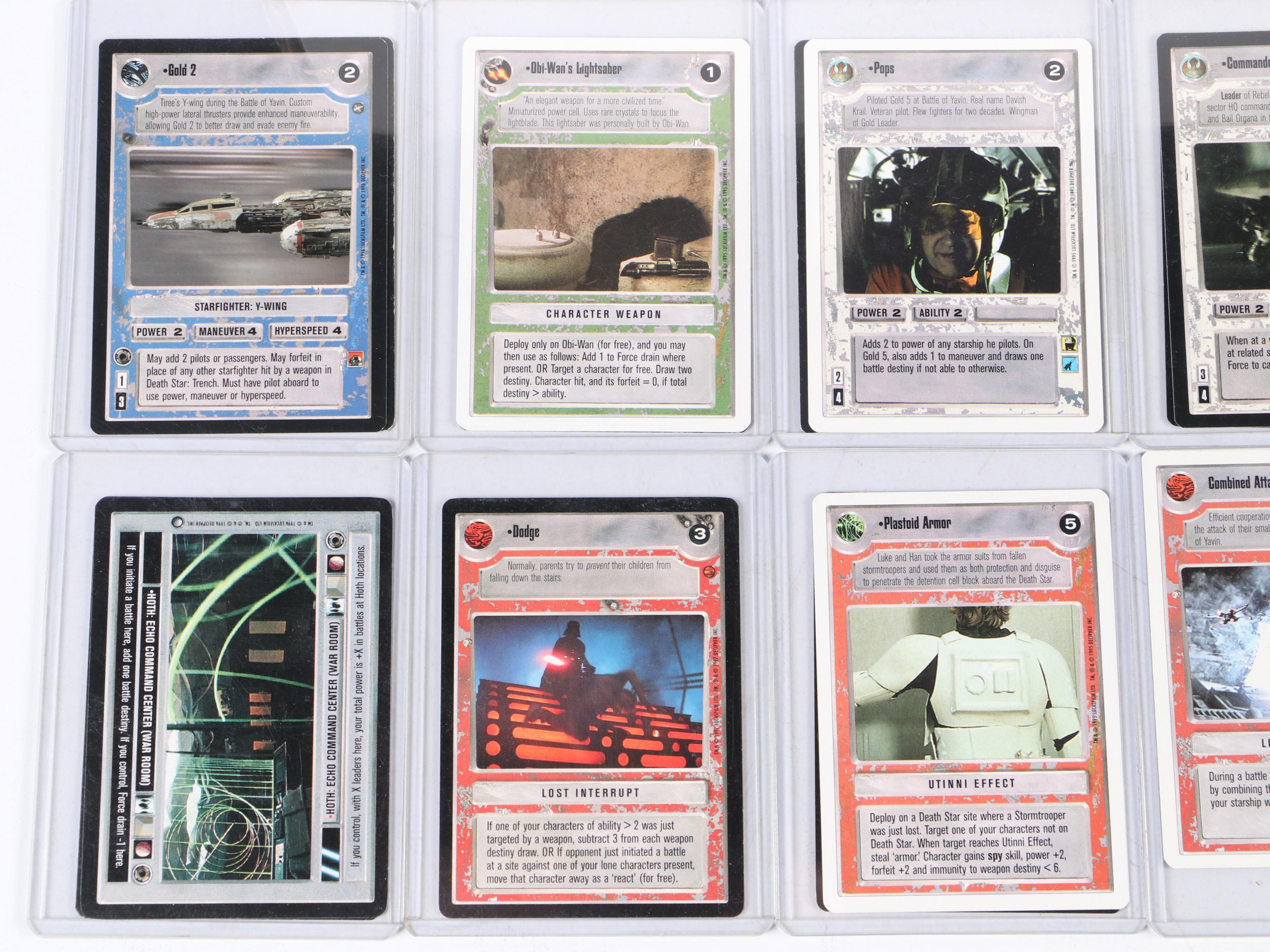 Star Wars Trading Cards with Storage Box, 2000s