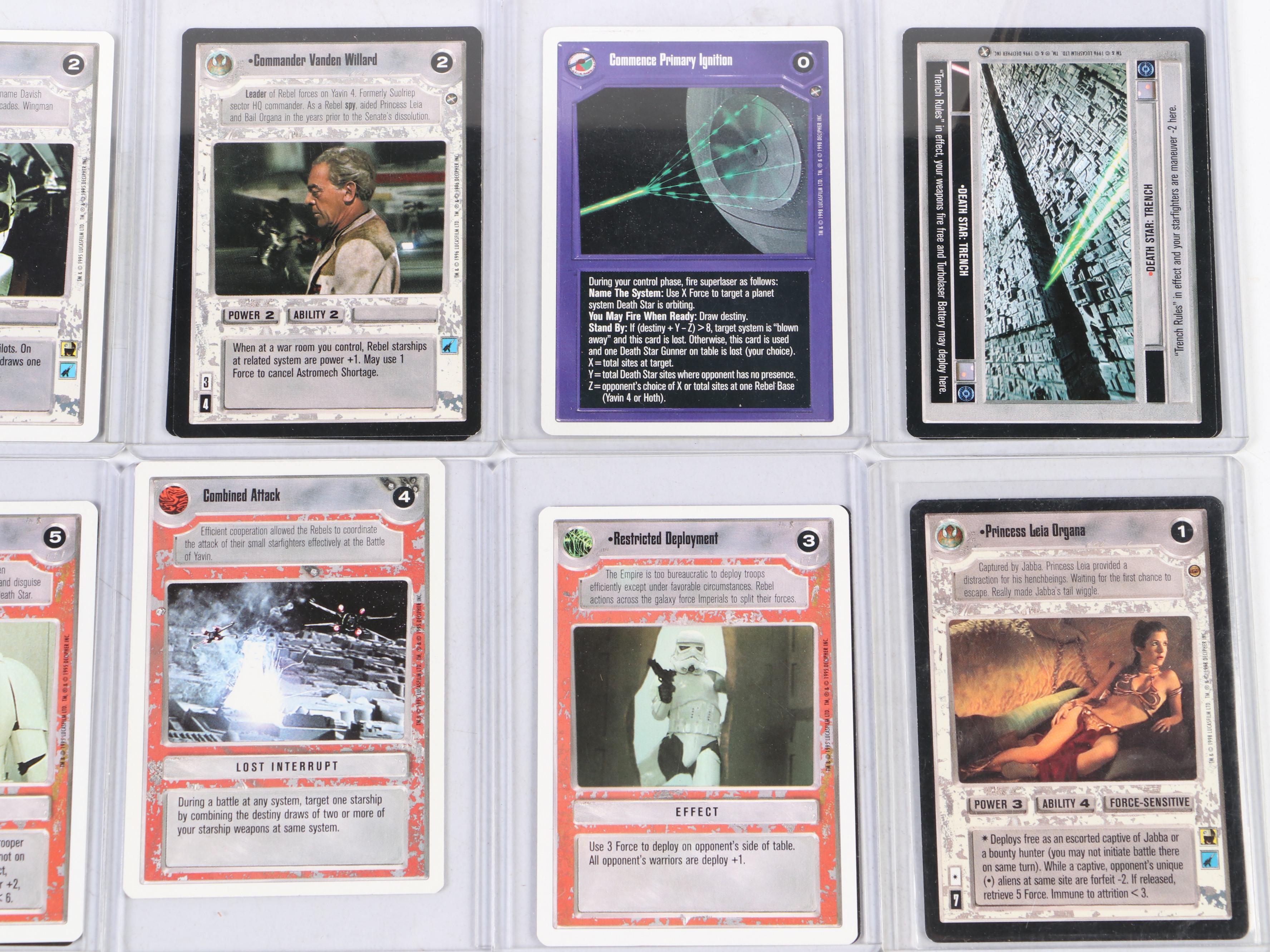 Star Wars Trading Cards with Storage Box, 2000s