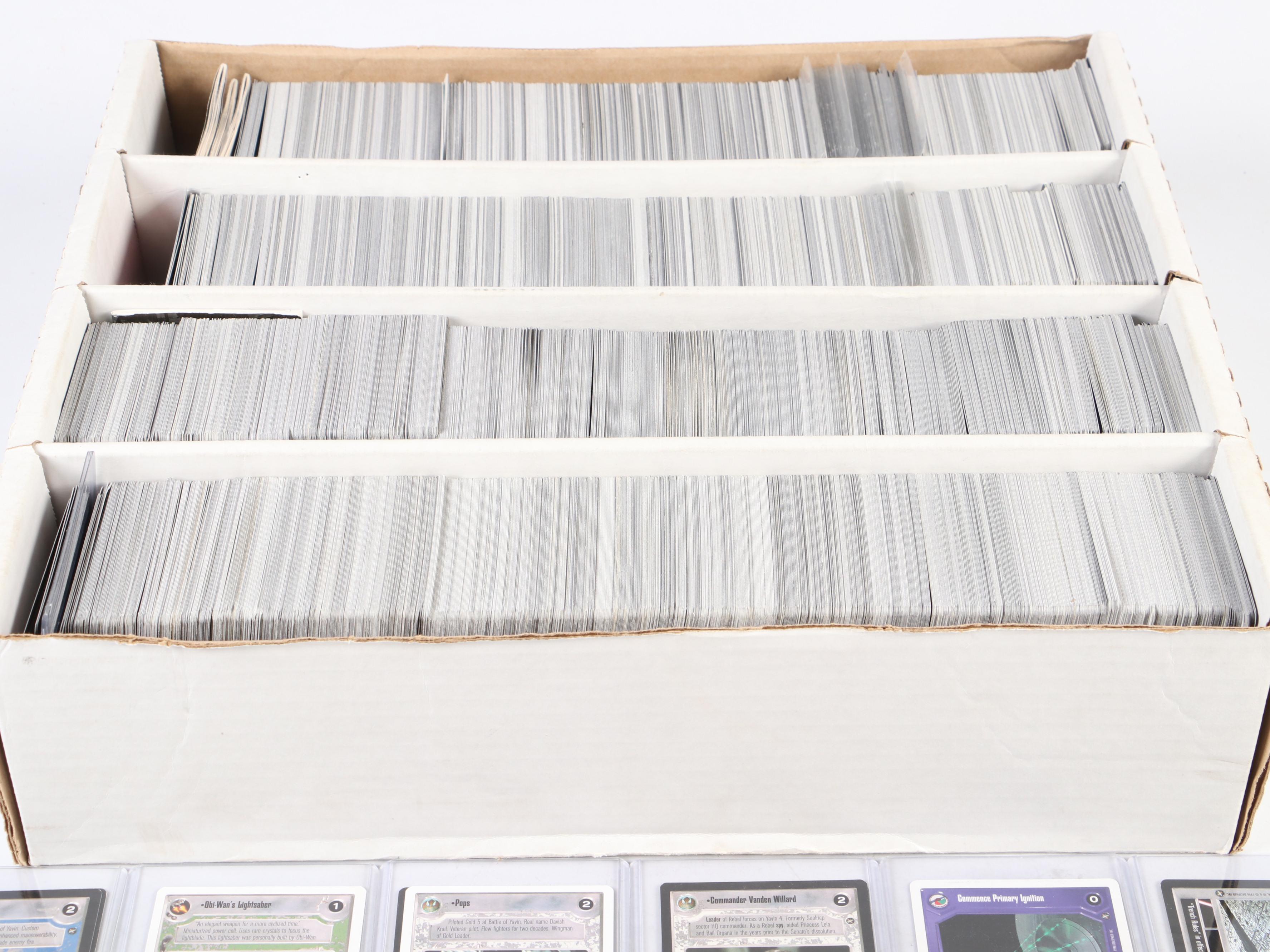 Star Wars Trading Cards with Storage Box, 2000s