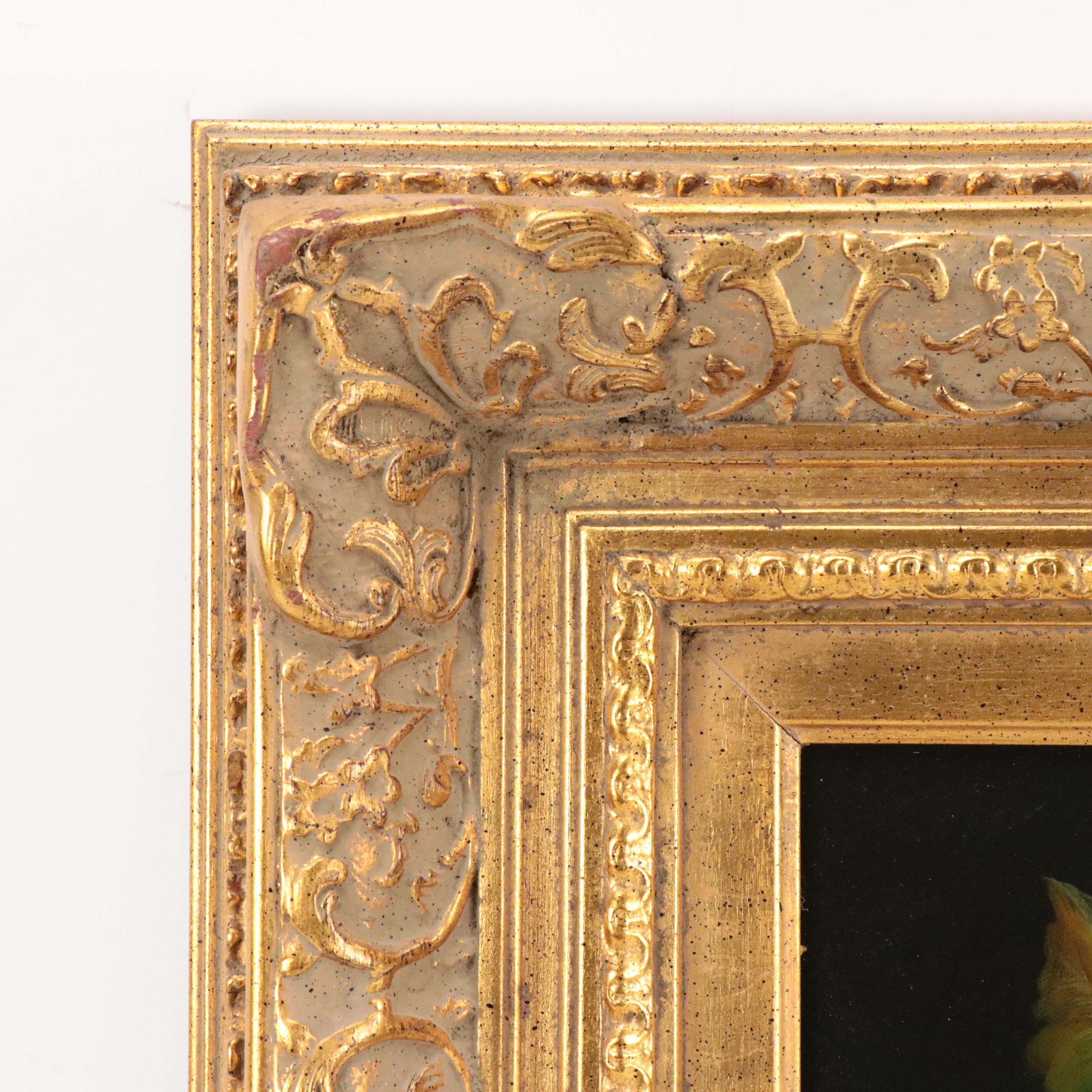 Dutch School Still Life Oil Painting of Fruit