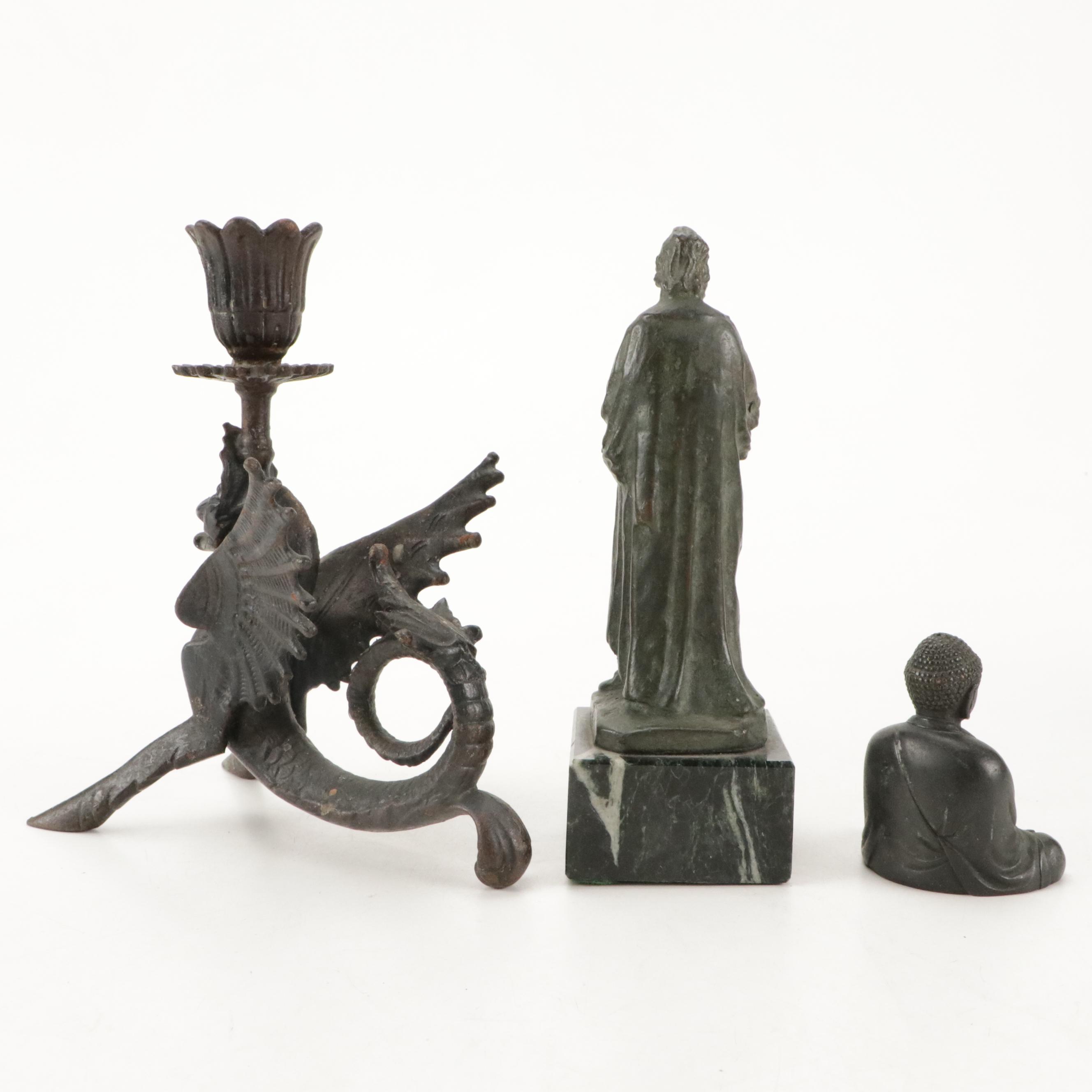 Arpege Chanel No. 5, Parker and Other Pens with Beer Stein, Candlestick and More