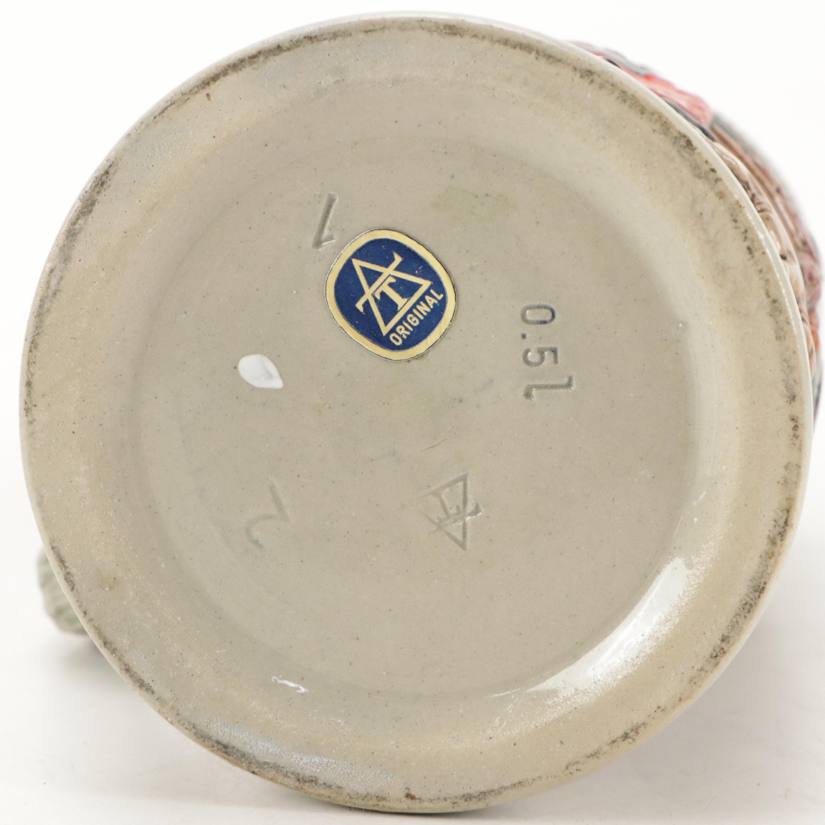 Arpege Chanel No. 5, Parker and Other Pens with Beer Stein, Candlestick and More