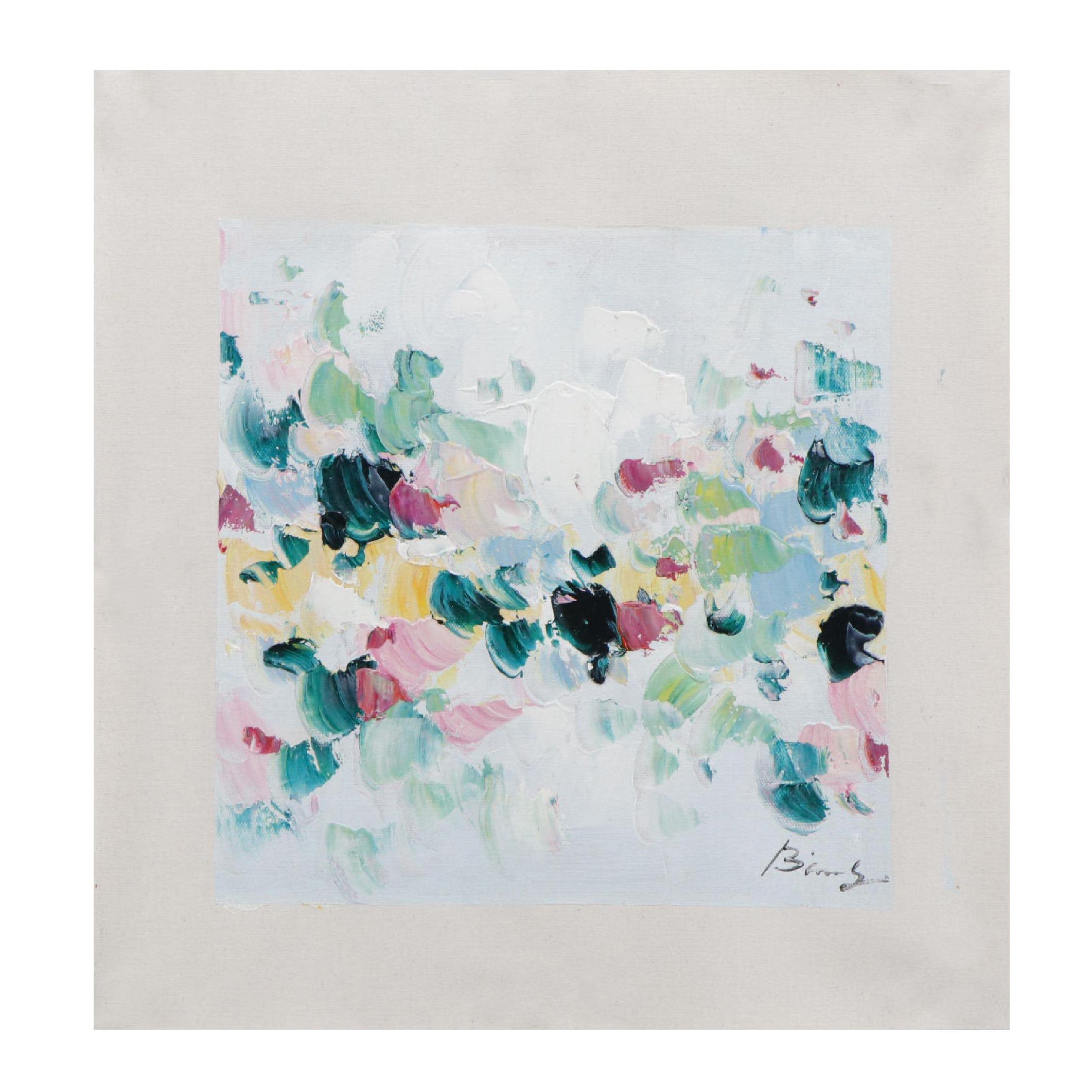 Bing Abstract Oil Painting, 21st Century