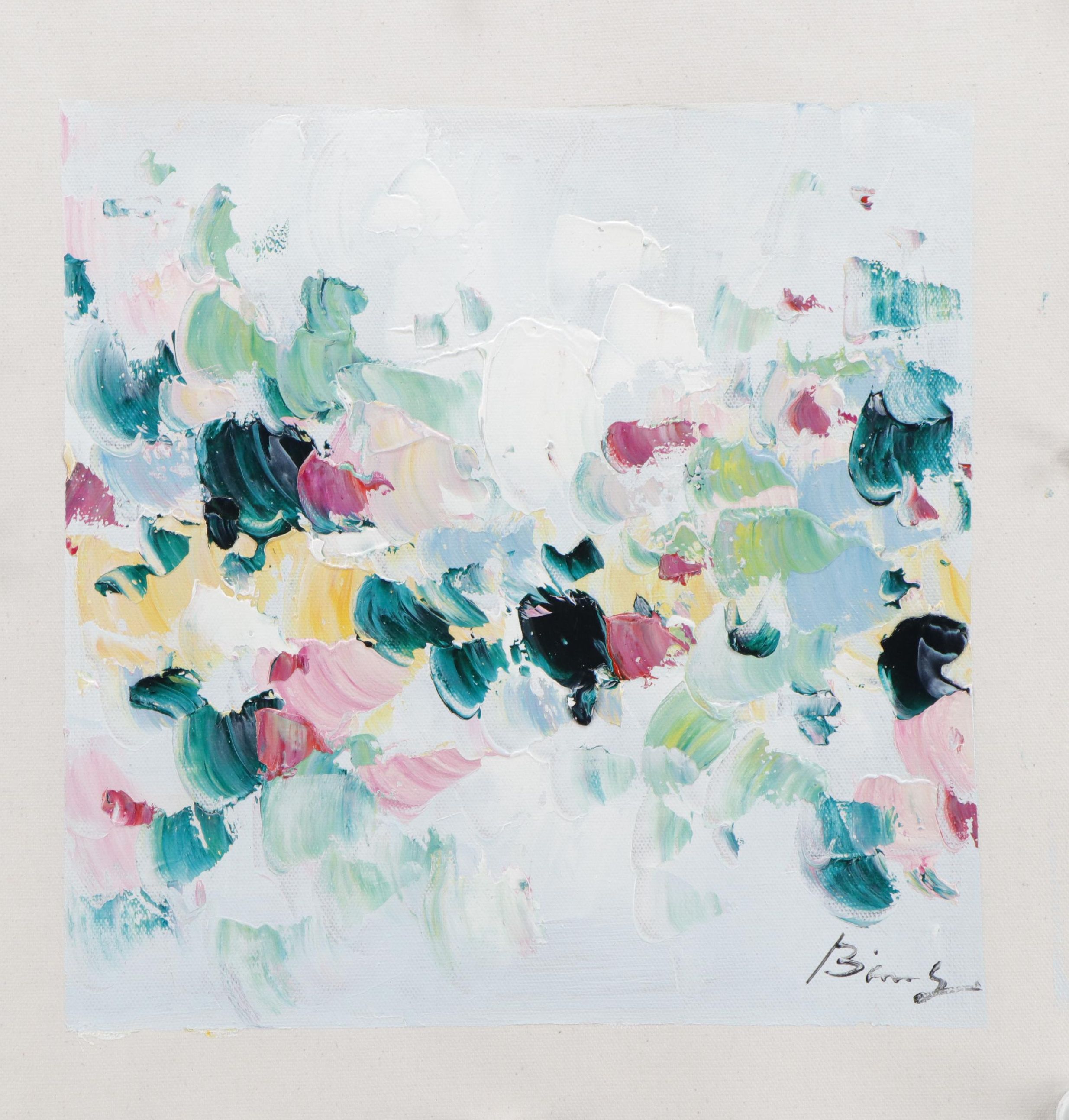 Bing Abstract Oil Painting, 21st Century