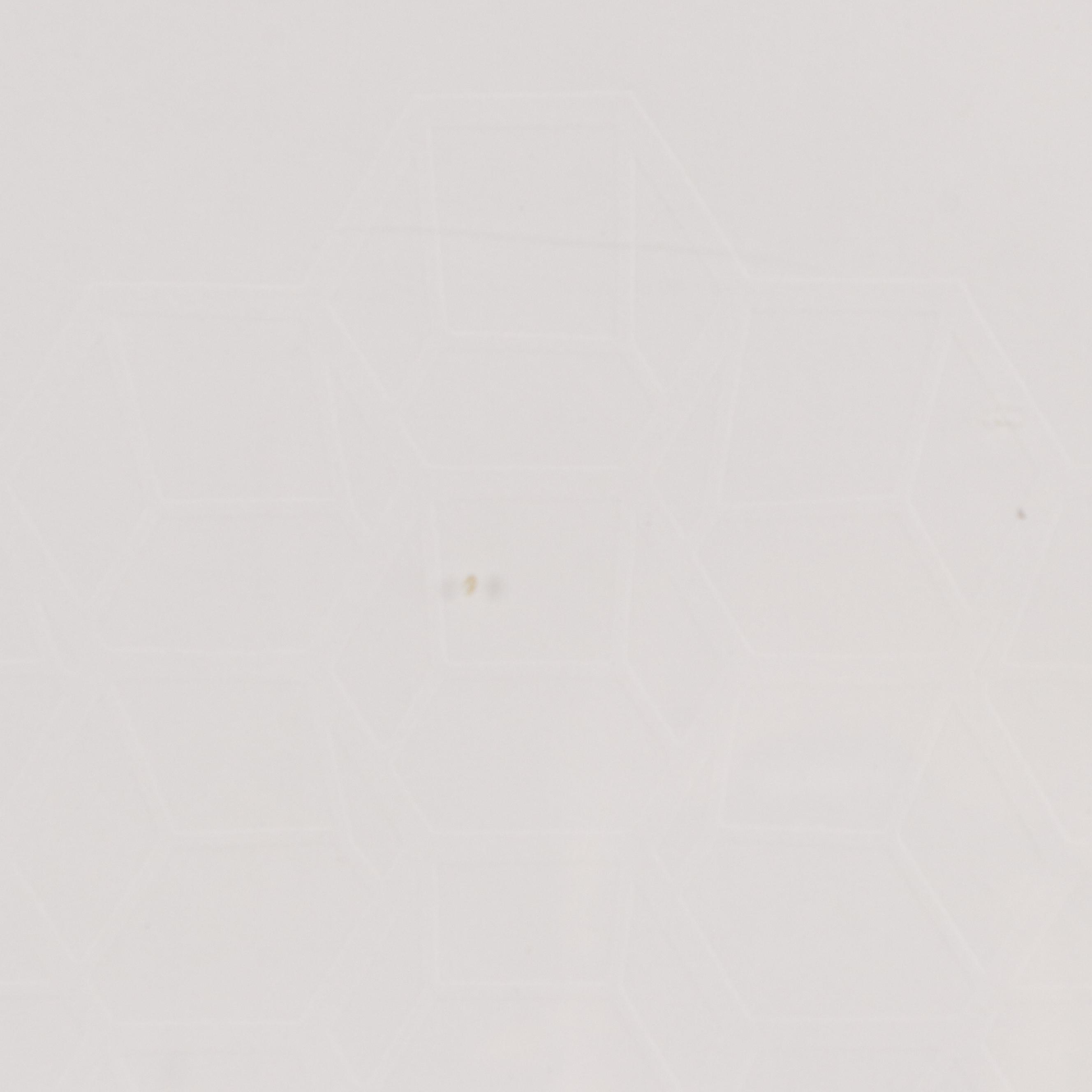 Abstract Geometric Embossed Relief Print with Display Light