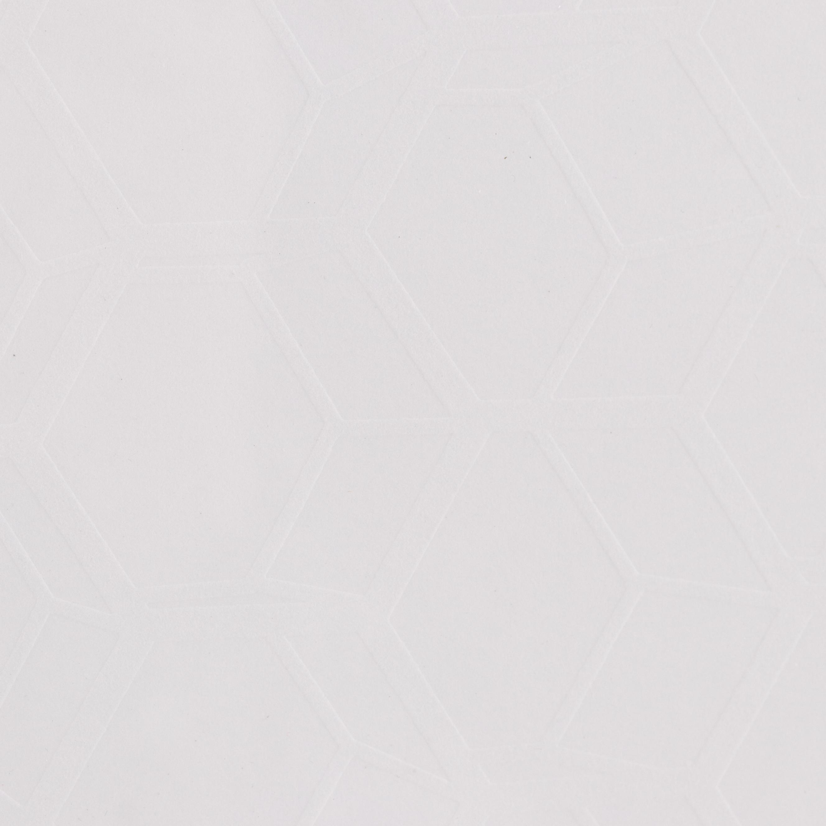 Abstract Geometric Embossed Relief Print with Display Light