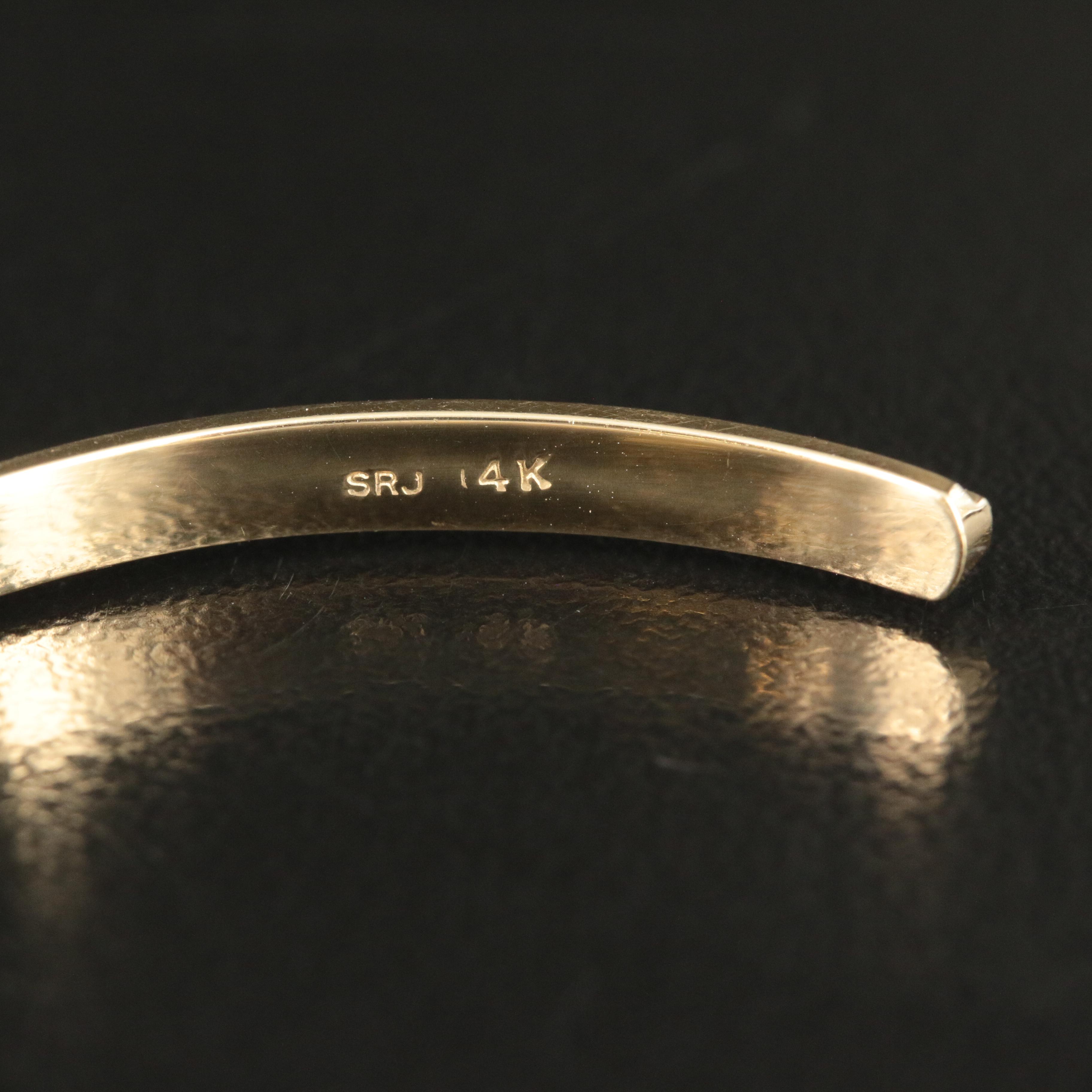 Shylee Rose 14K Emerald Cuff Bracelet