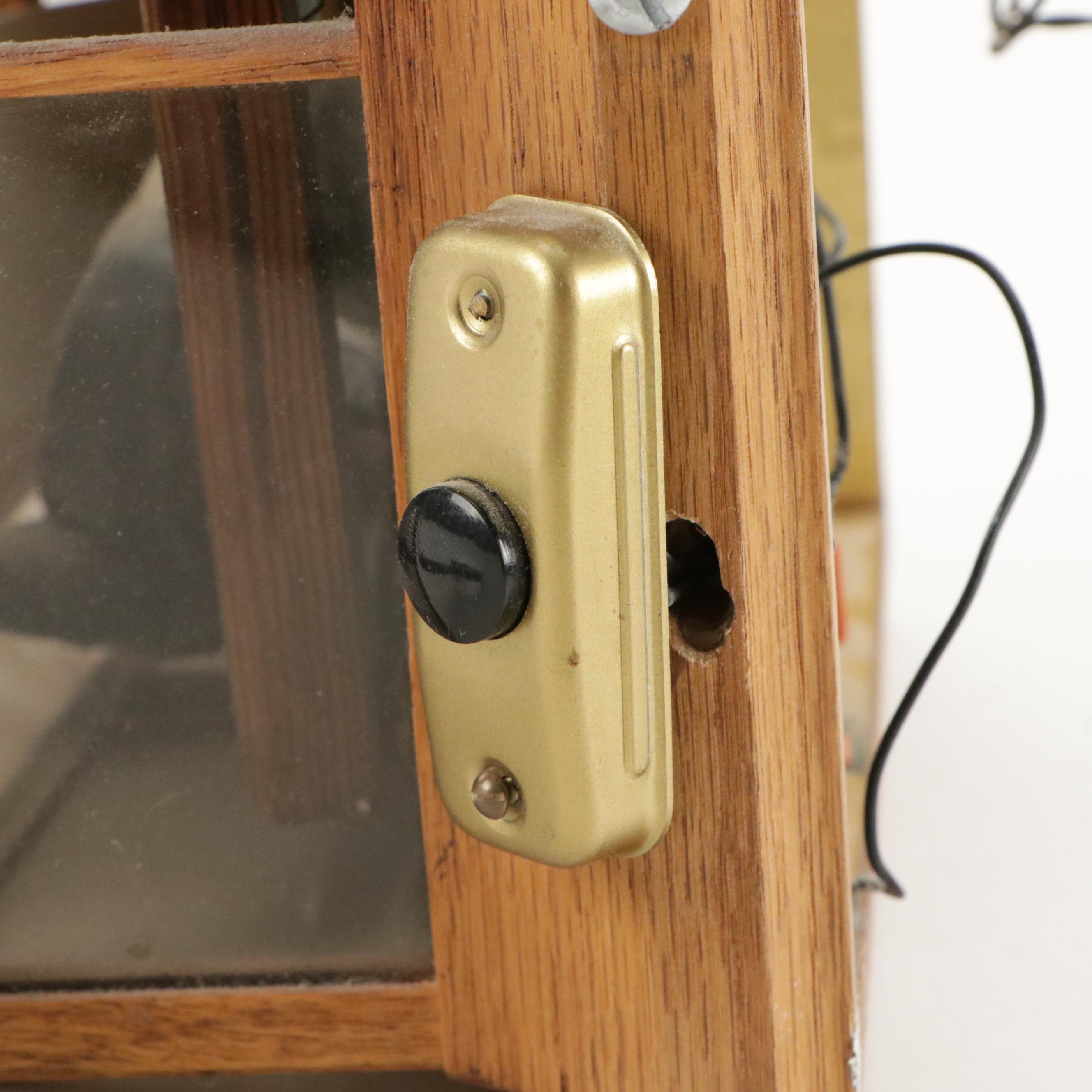 Robert Burgess "Go to the Light" Mixed Media Sculpture