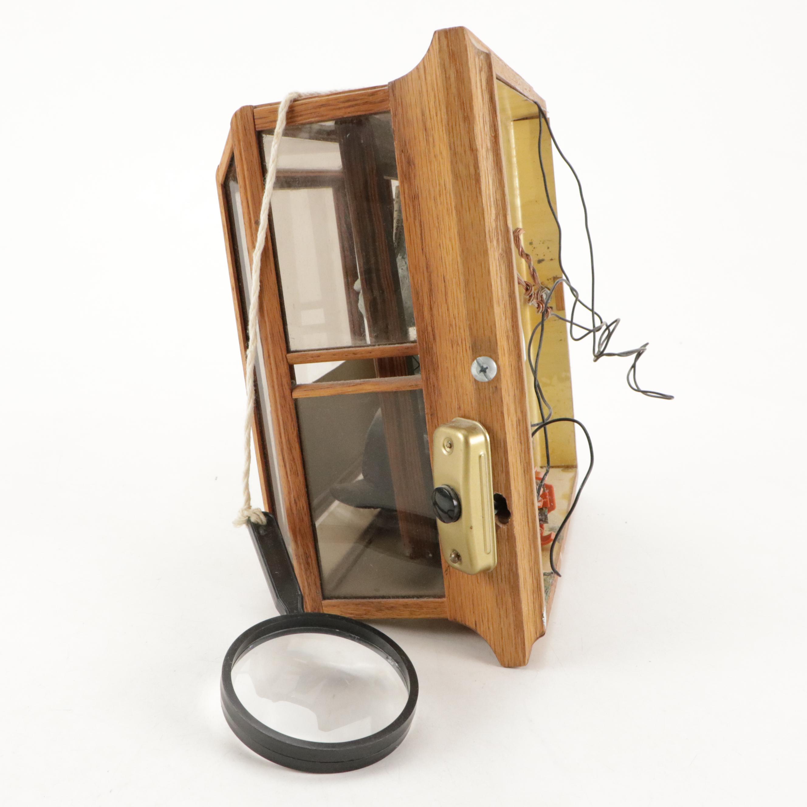 Robert Burgess "Go to the Light" Mixed Media Sculpture