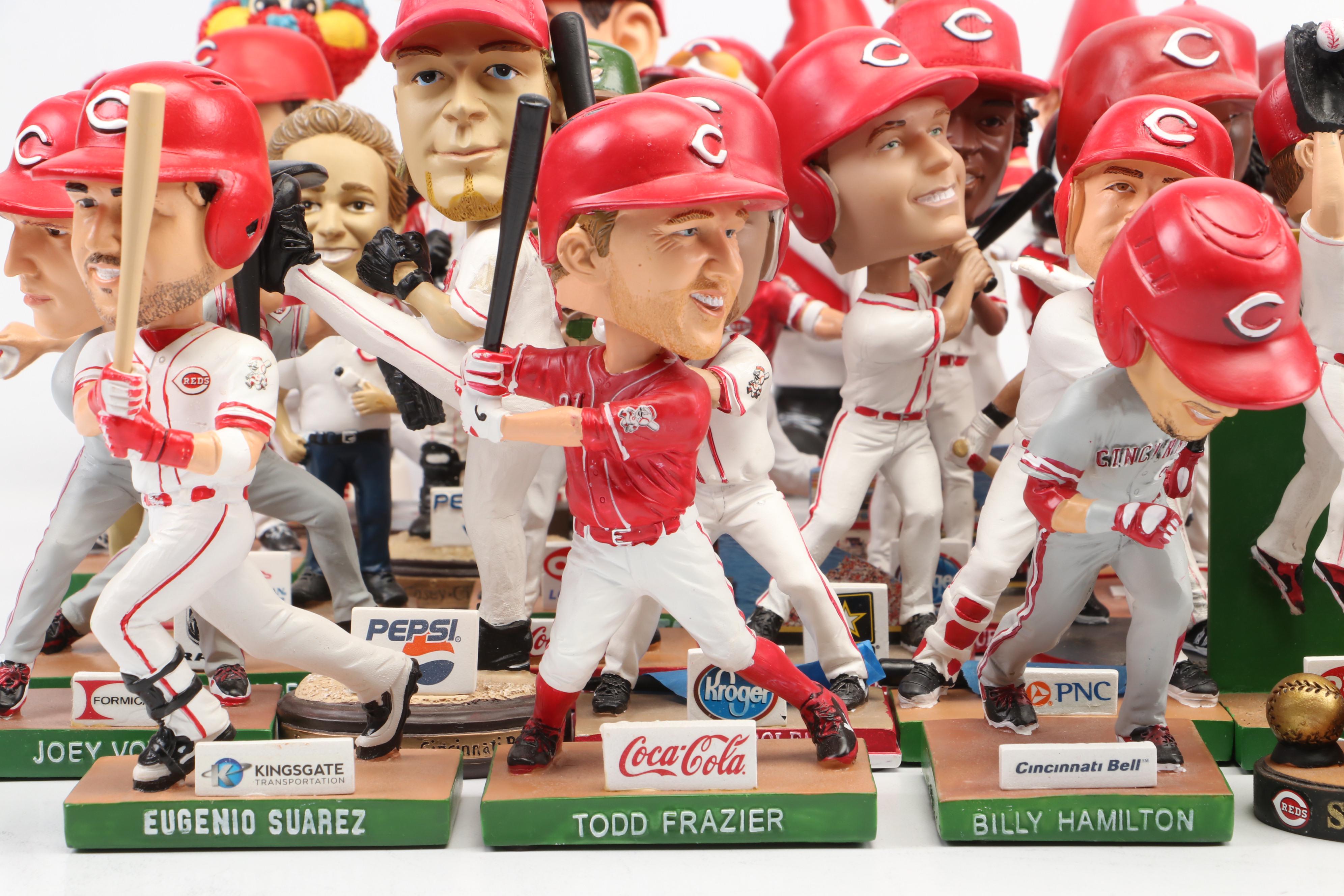 Cincinnati Reds Bobbleheads Featuring Johnny Cueto, Joey Votto, and More