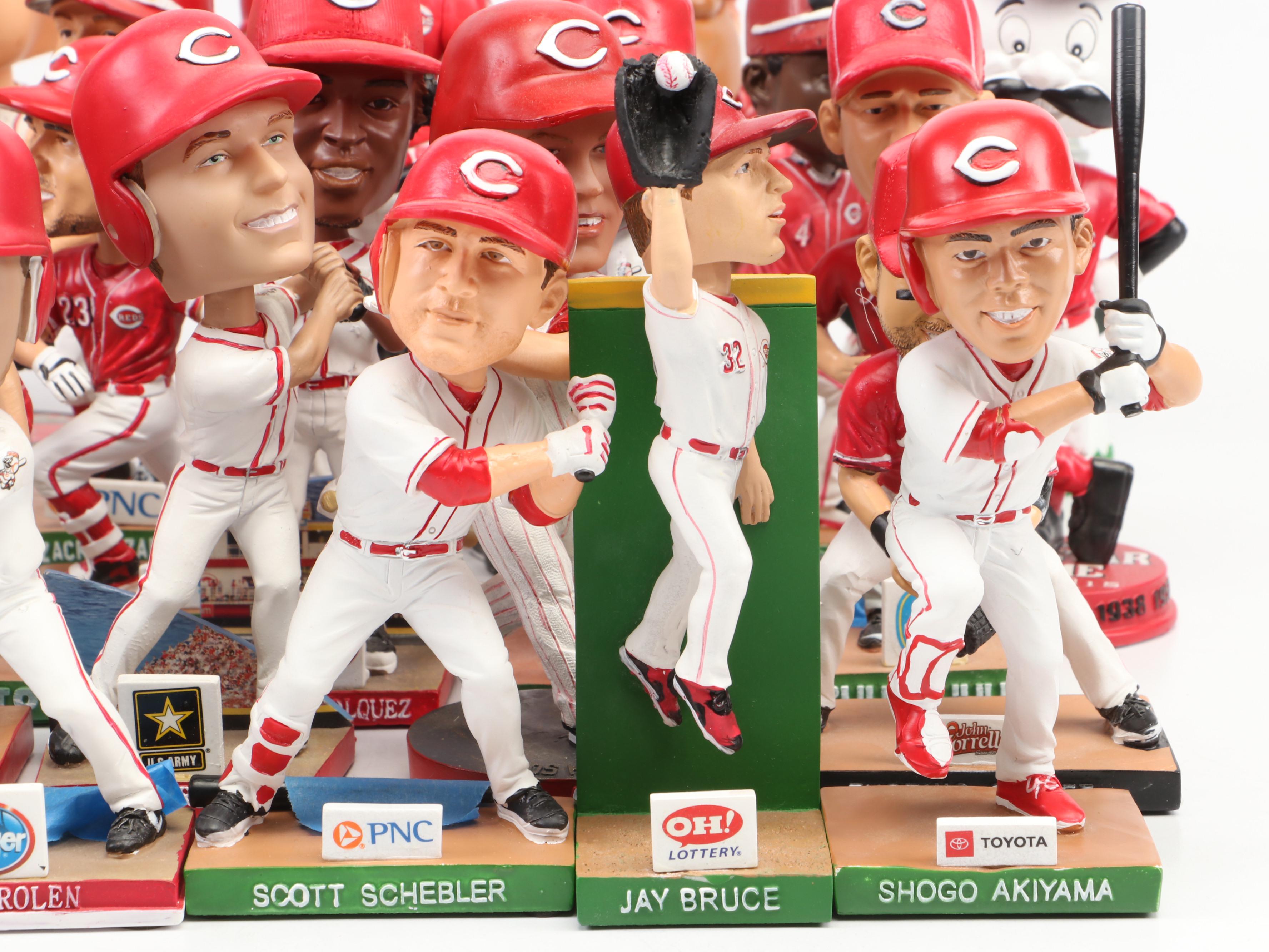 Cincinnati Reds Bobbleheads Featuring Johnny Cueto, Joey Votto, and More