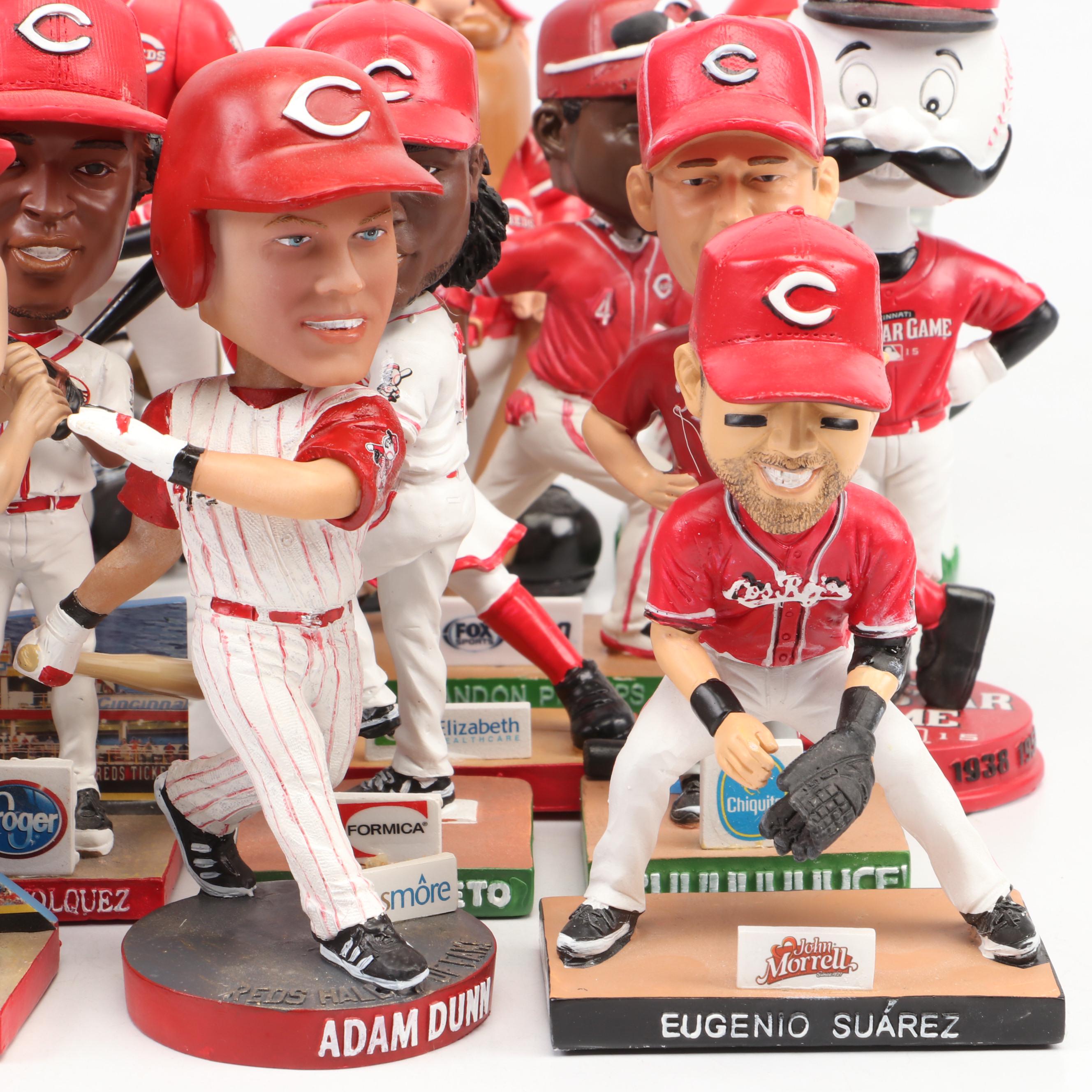 Cincinnati Reds Bobbleheads Featuring Johnny Cueto, Joey Votto, and More
