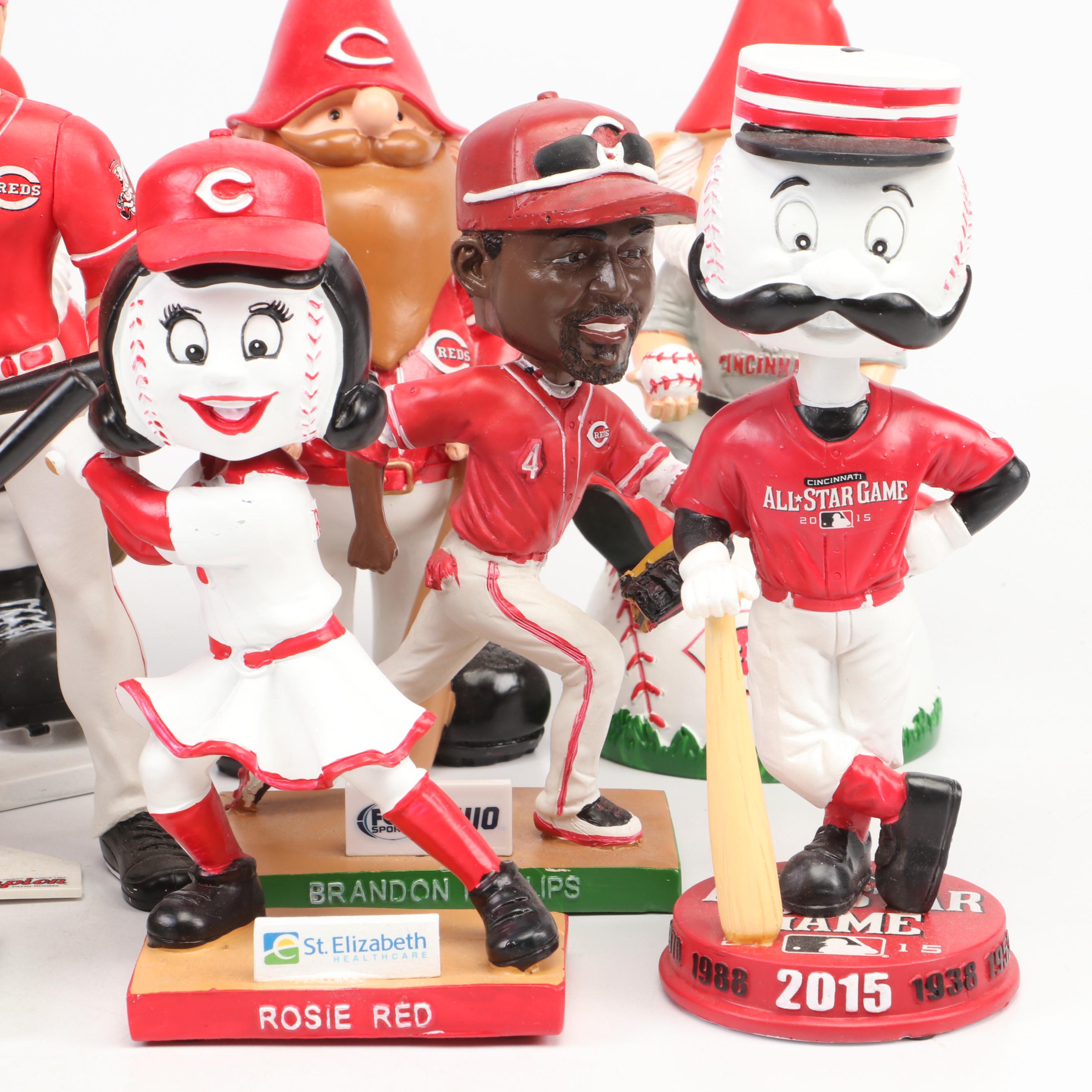 Cincinnati Reds Bobbleheads Featuring Johnny Cueto, Joey Votto, and More