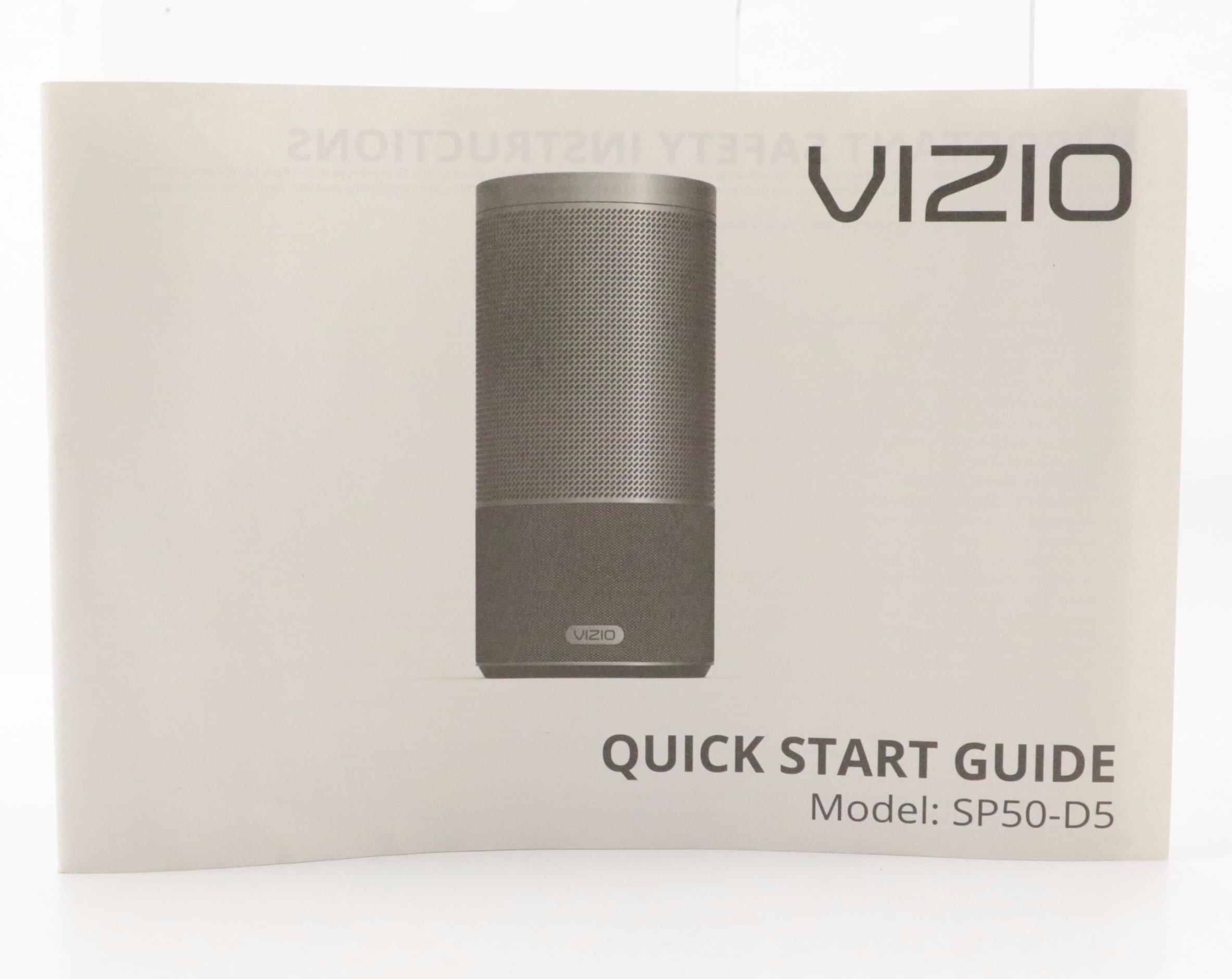 Vizio Model SP50-D5 Speaker
