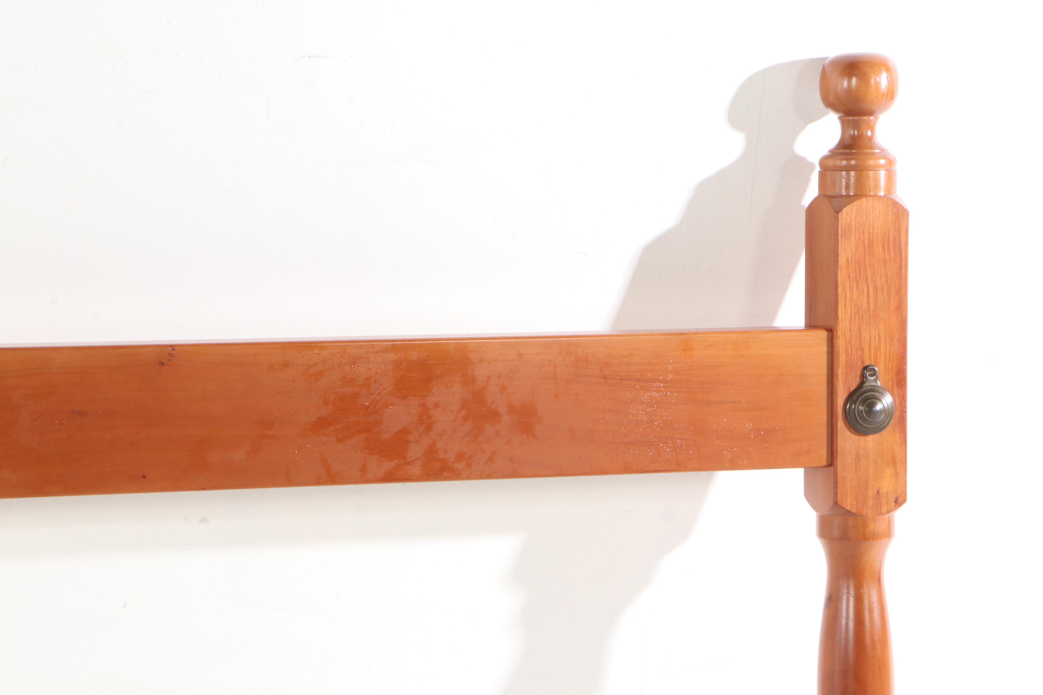 King-Size Cherrywood Bed Frame