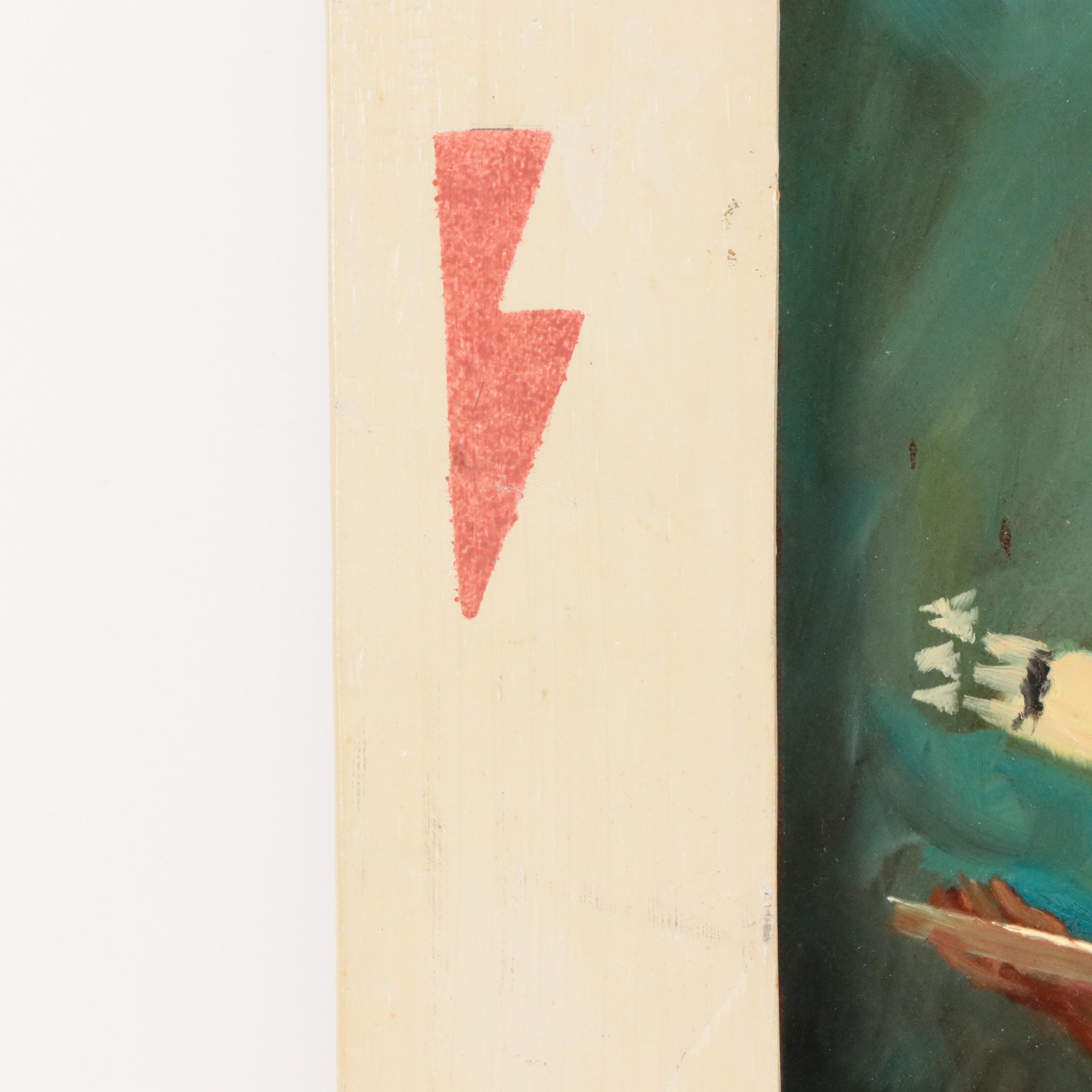 Oil Painting of Hopi Katsina Dancers