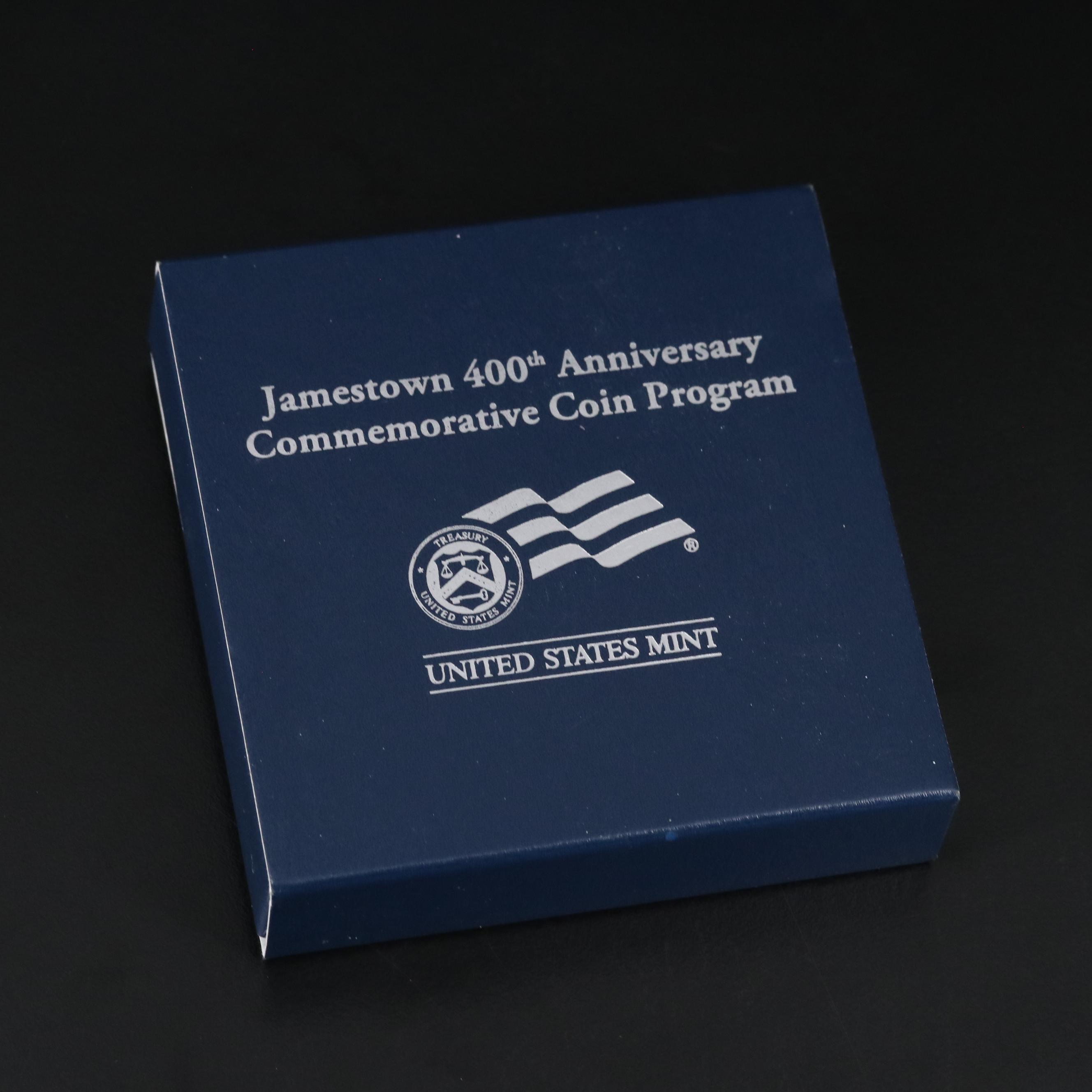 Three Modern Commemorative Proof Silver Dollars