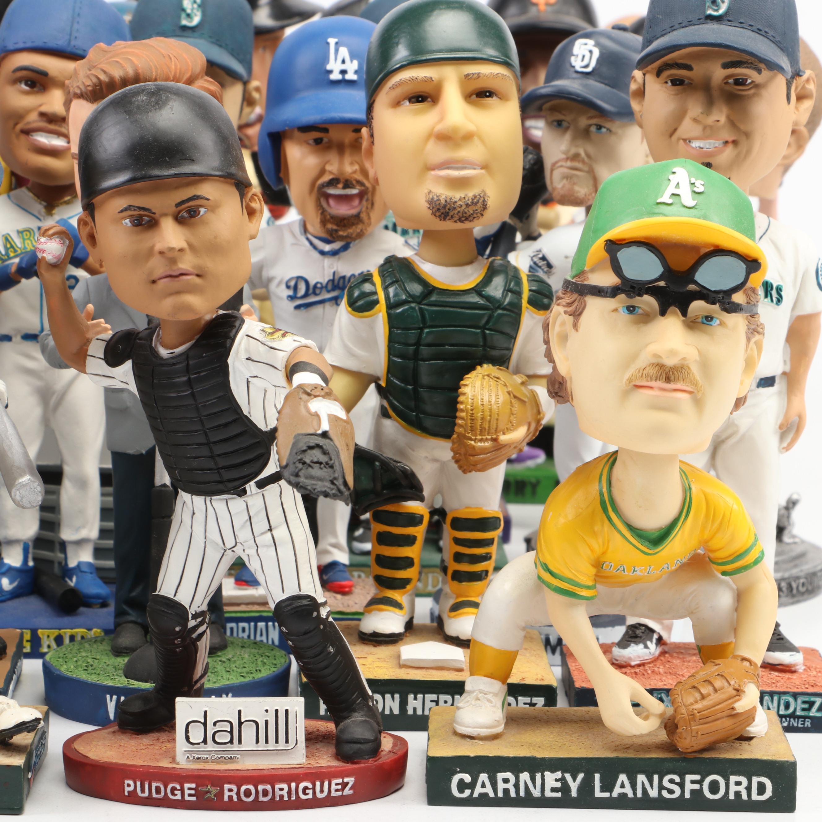 Baseball Bobbleheads Featuring Mike Trout, Barry Bonds, Ichiro, and More