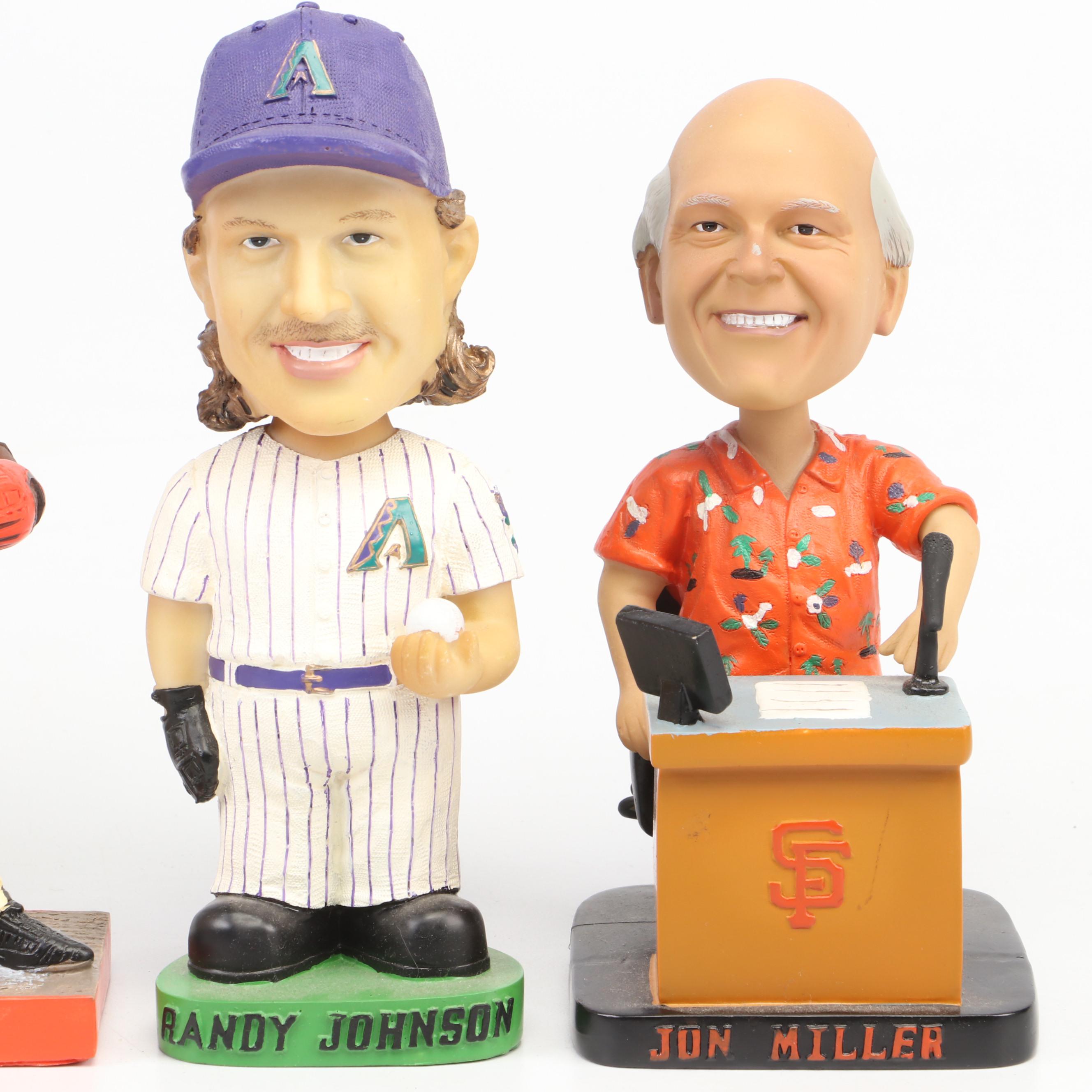 Baseball Bobbleheads Featuring Mike Trout, Barry Bonds, Ichiro, and More