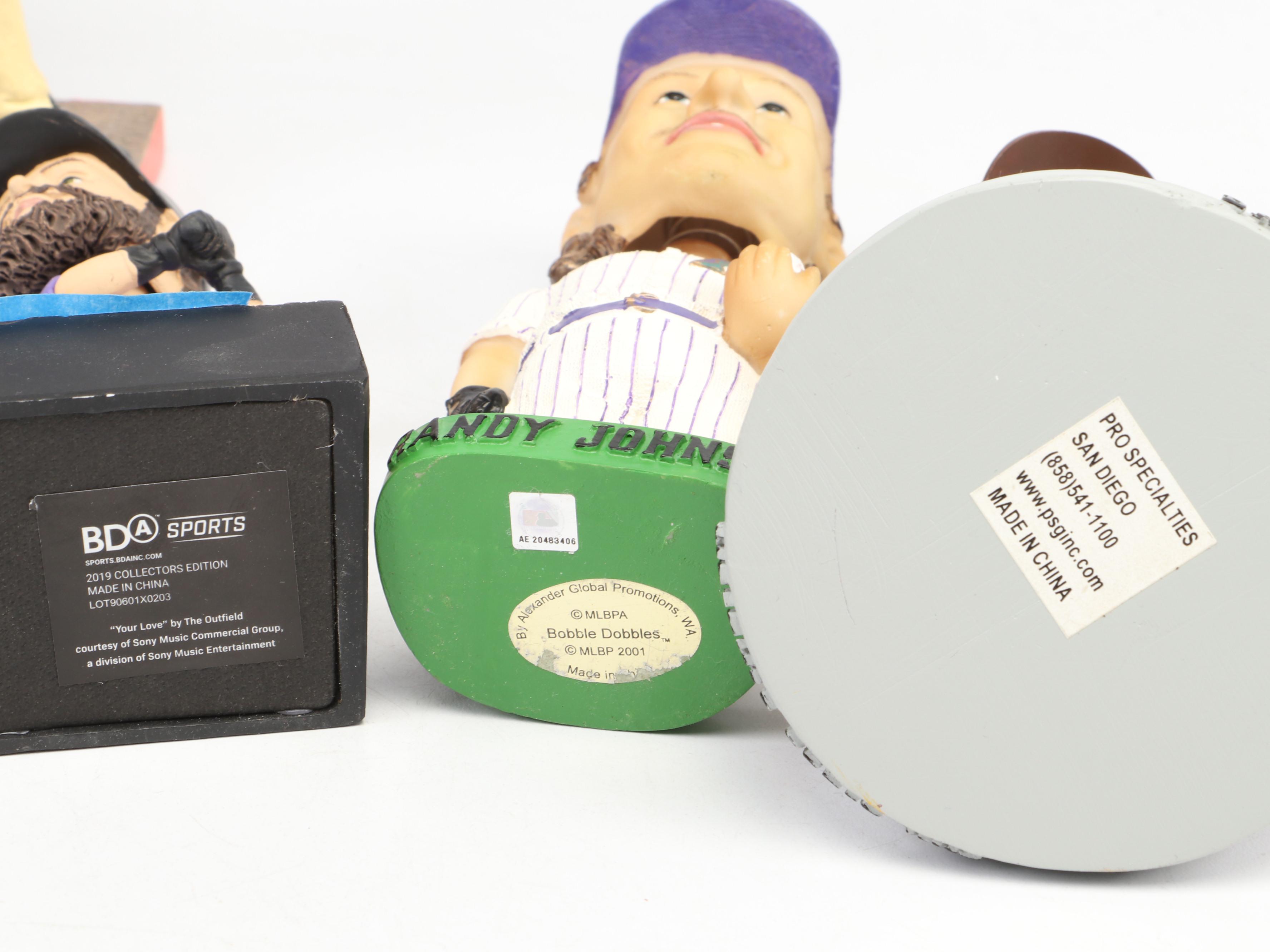 Baseball Bobbleheads Featuring Mike Trout, Barry Bonds, Ichiro, and More