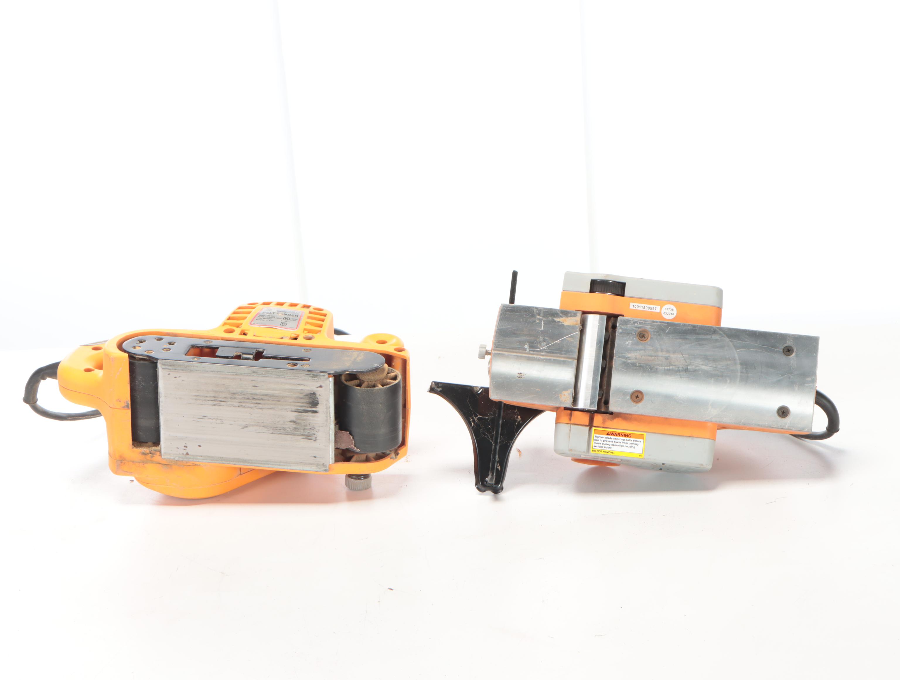 Chicago Belt Sander, Electric Planer, Craftsman and More Power Tools