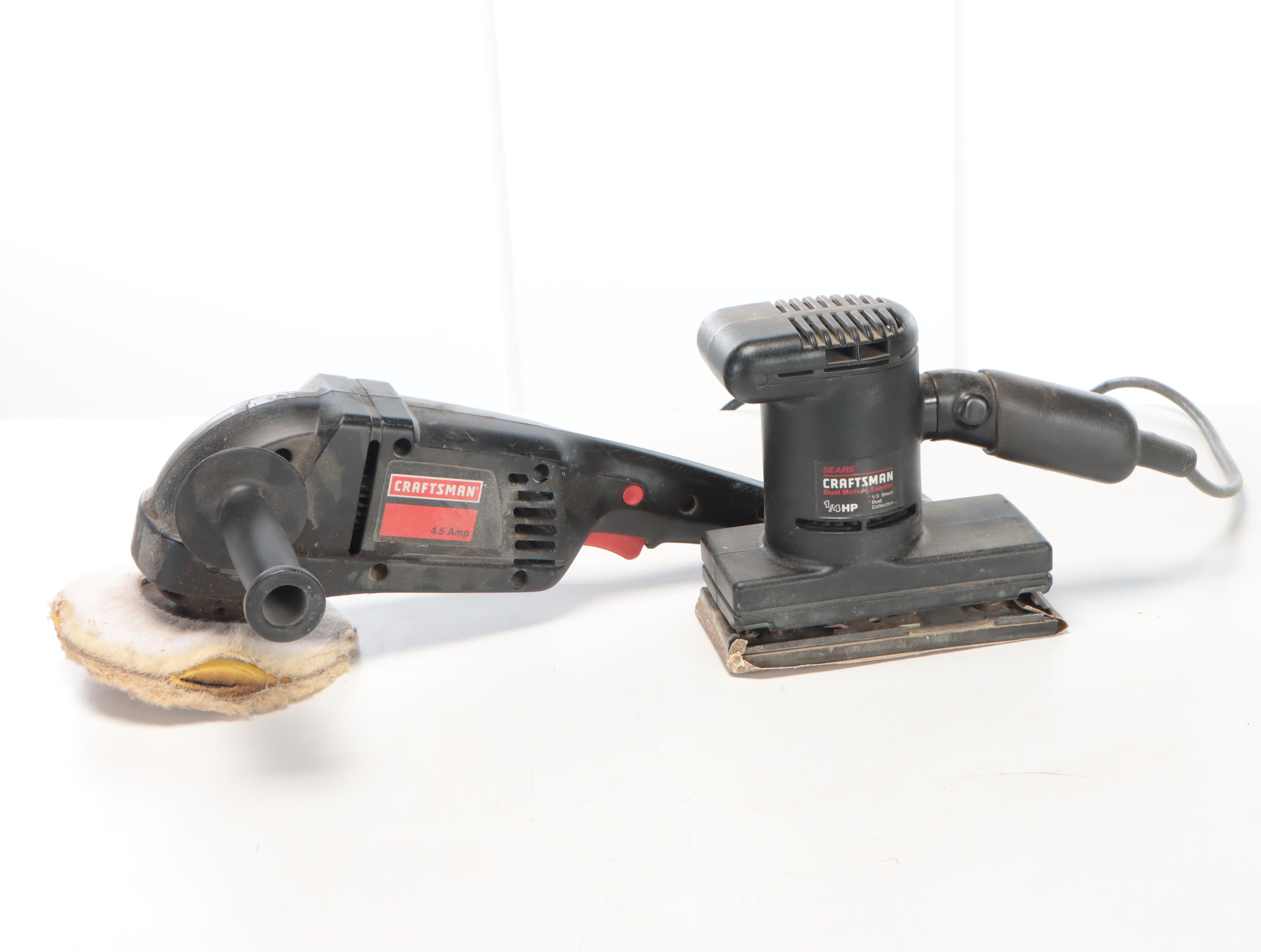 Chicago Belt Sander, Electric Planer, Craftsman and More Power Tools